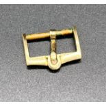 Vintage 9ct yellow gold Omega strap part. [1.94grams]