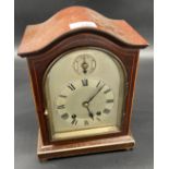 Antique bracket clock produced by W&H SCH. Comes with pendulum and key. [Has a lovely chime] [In a