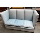 Vintage three seat Knoll drop end sofa. [116x176x84cm]