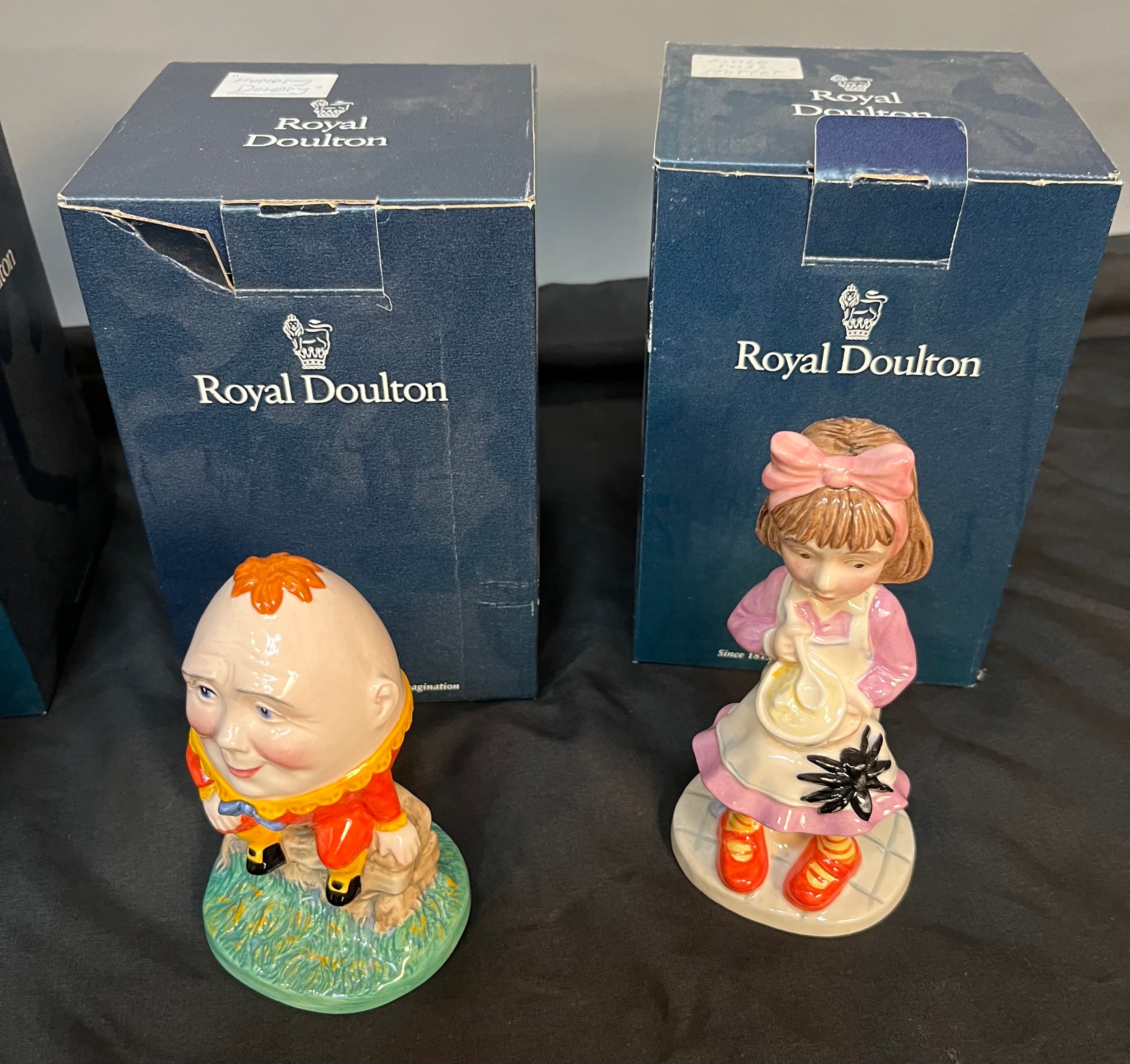 Four various Royal Doulton figures to include Quality Street Couple limited edition, The Cat and the - Image 3 of 3