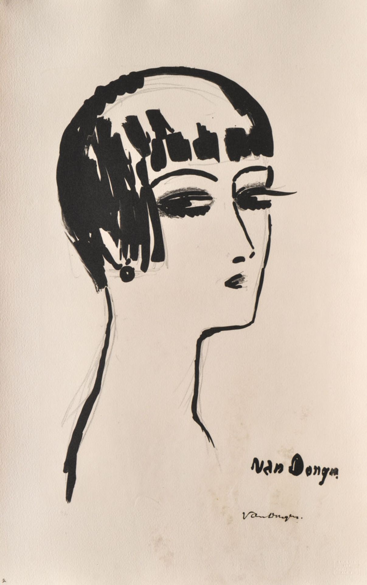 Kees Van Dongen - Les cheveux courts, 1924