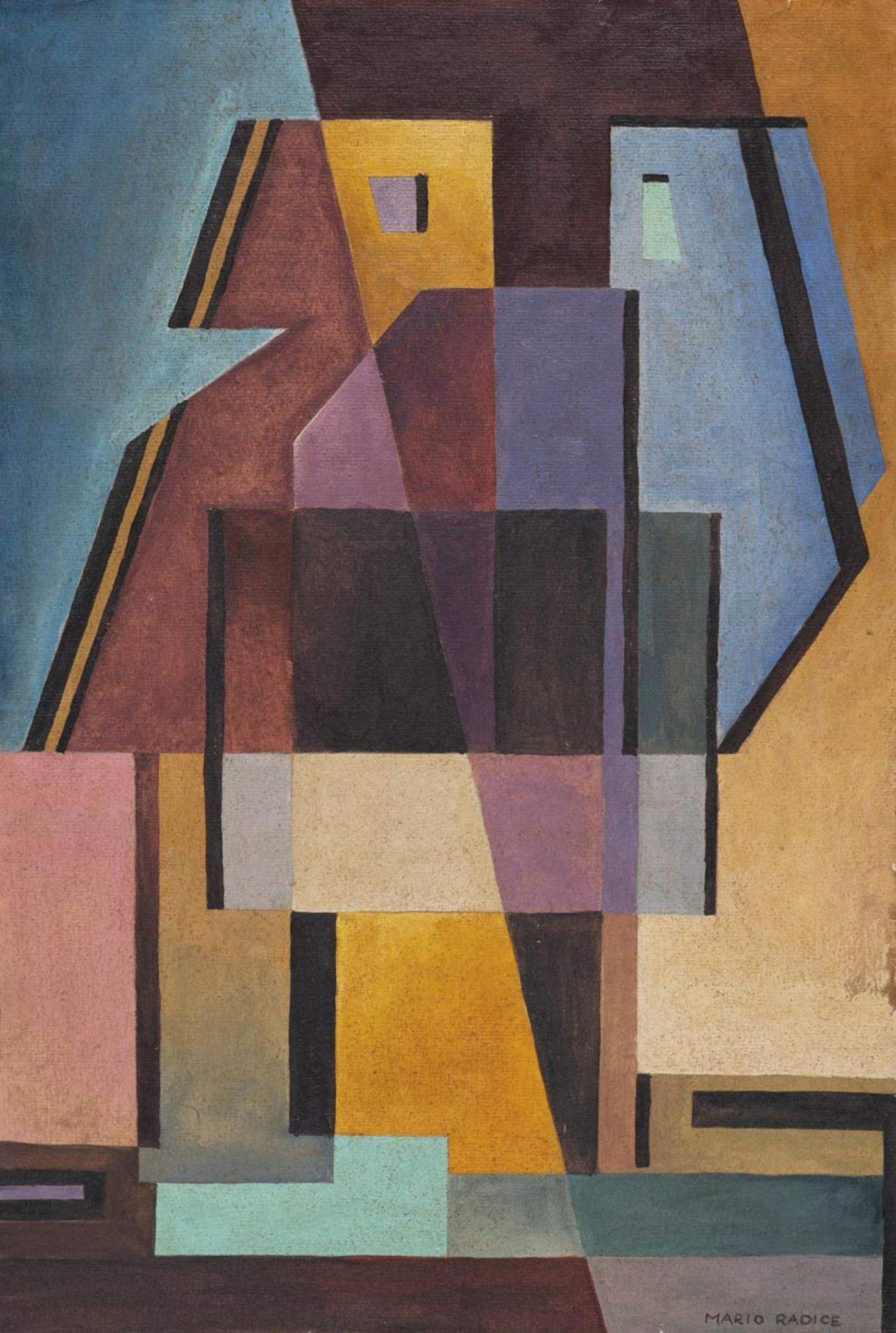 Mario Radice - Ohne Titel (Komposition), um 1948