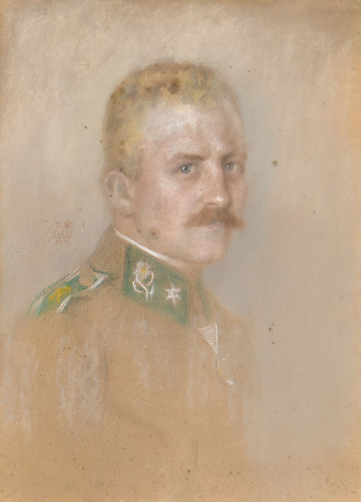 Anton Colli - Bildnis eines österreichischen Offiziers, 1916