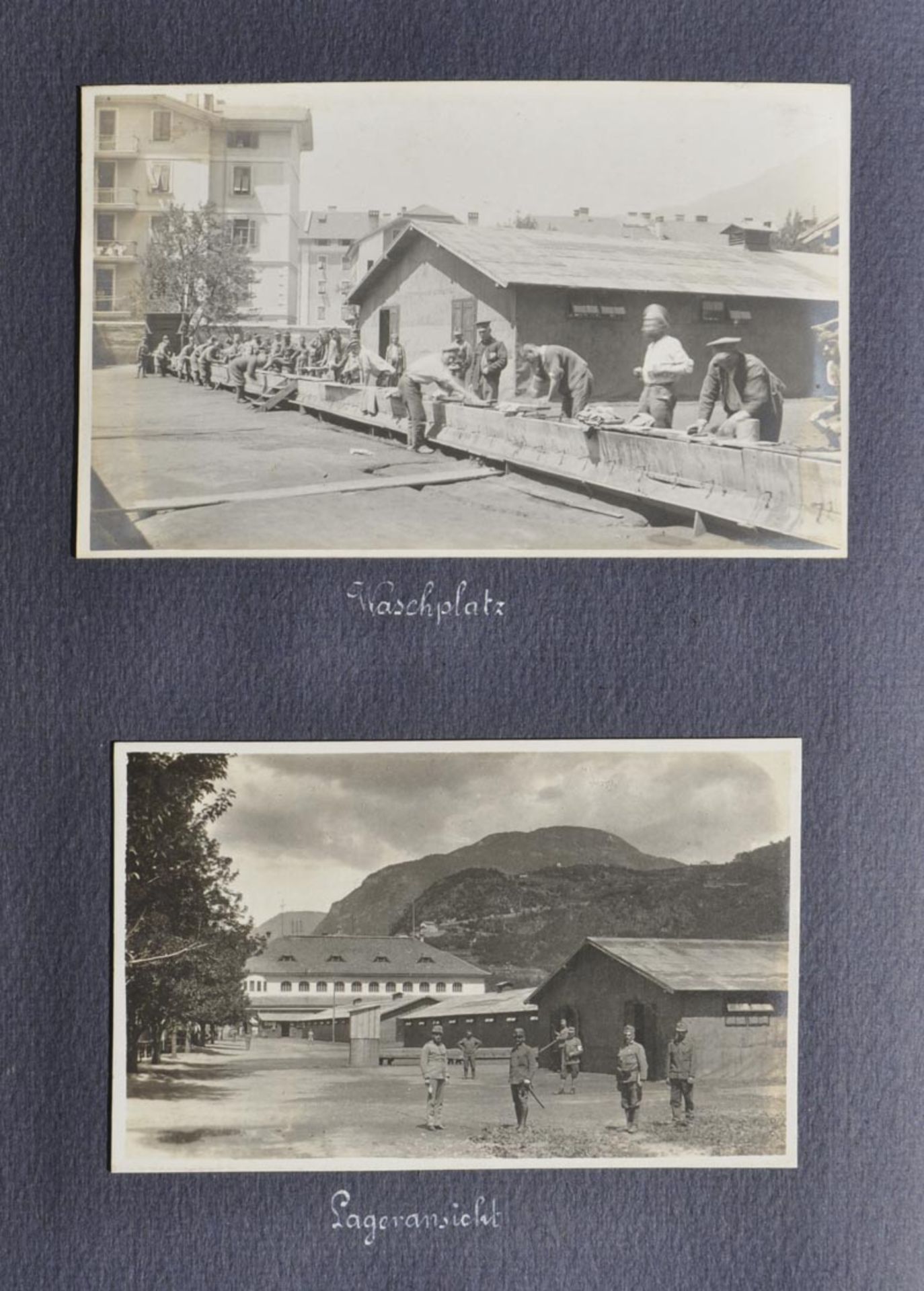 Anonym/Anonimo - Fotoalbum 'Andenken an den Weltkrieg , 1915/8