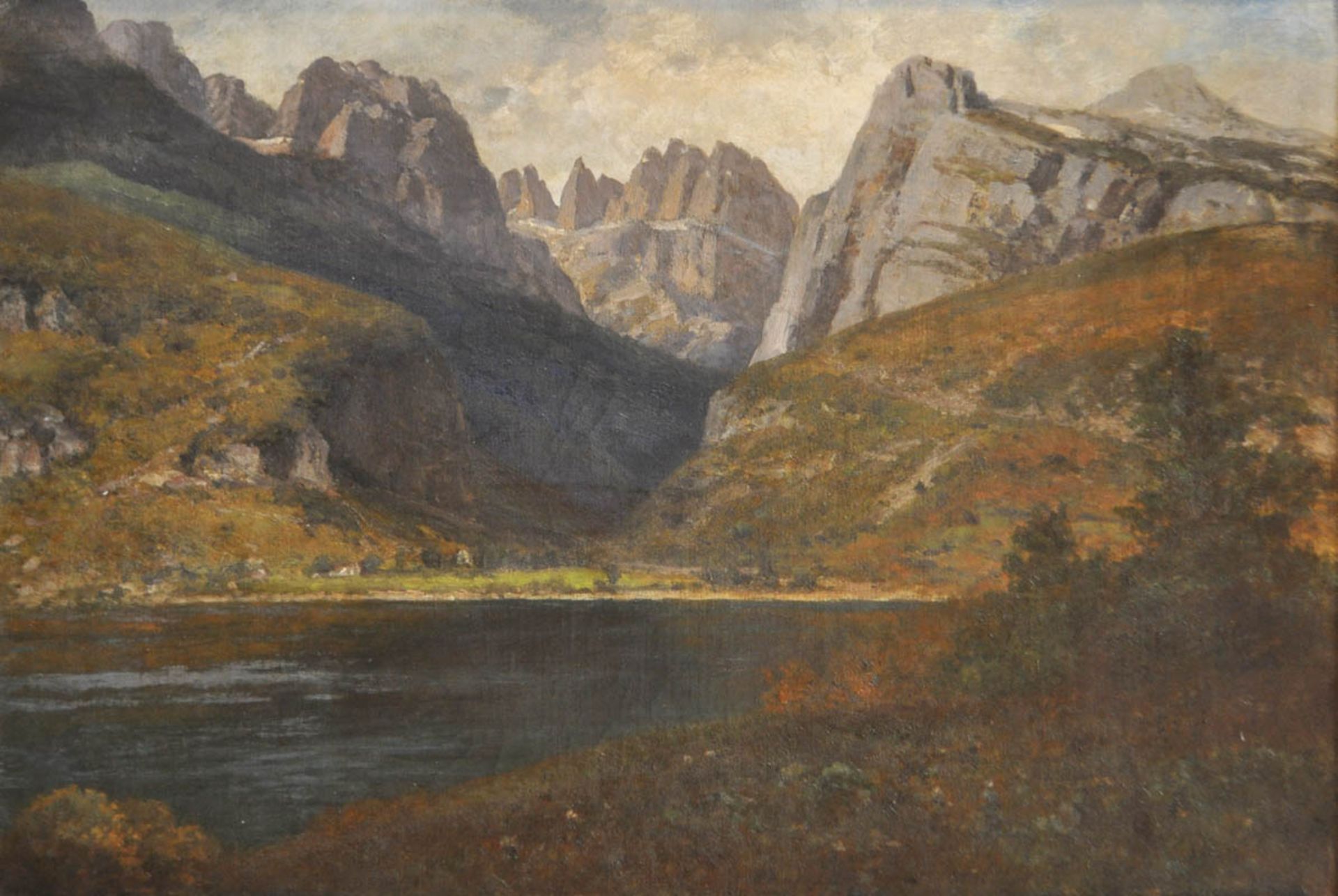 Josef Schoyerer - Der Molvenosee im Trentino