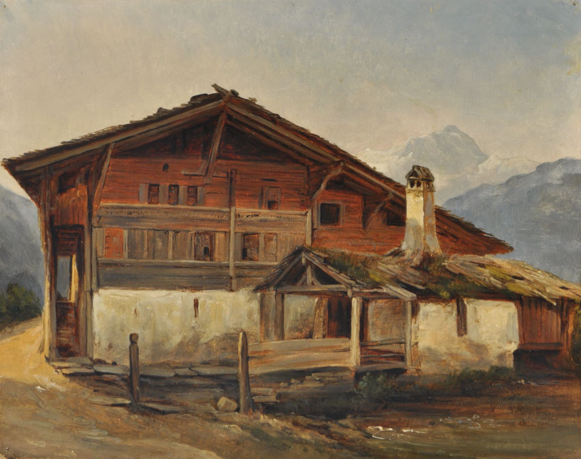 Frederik Niels M. Rohde - Tiroler Bauernhaus