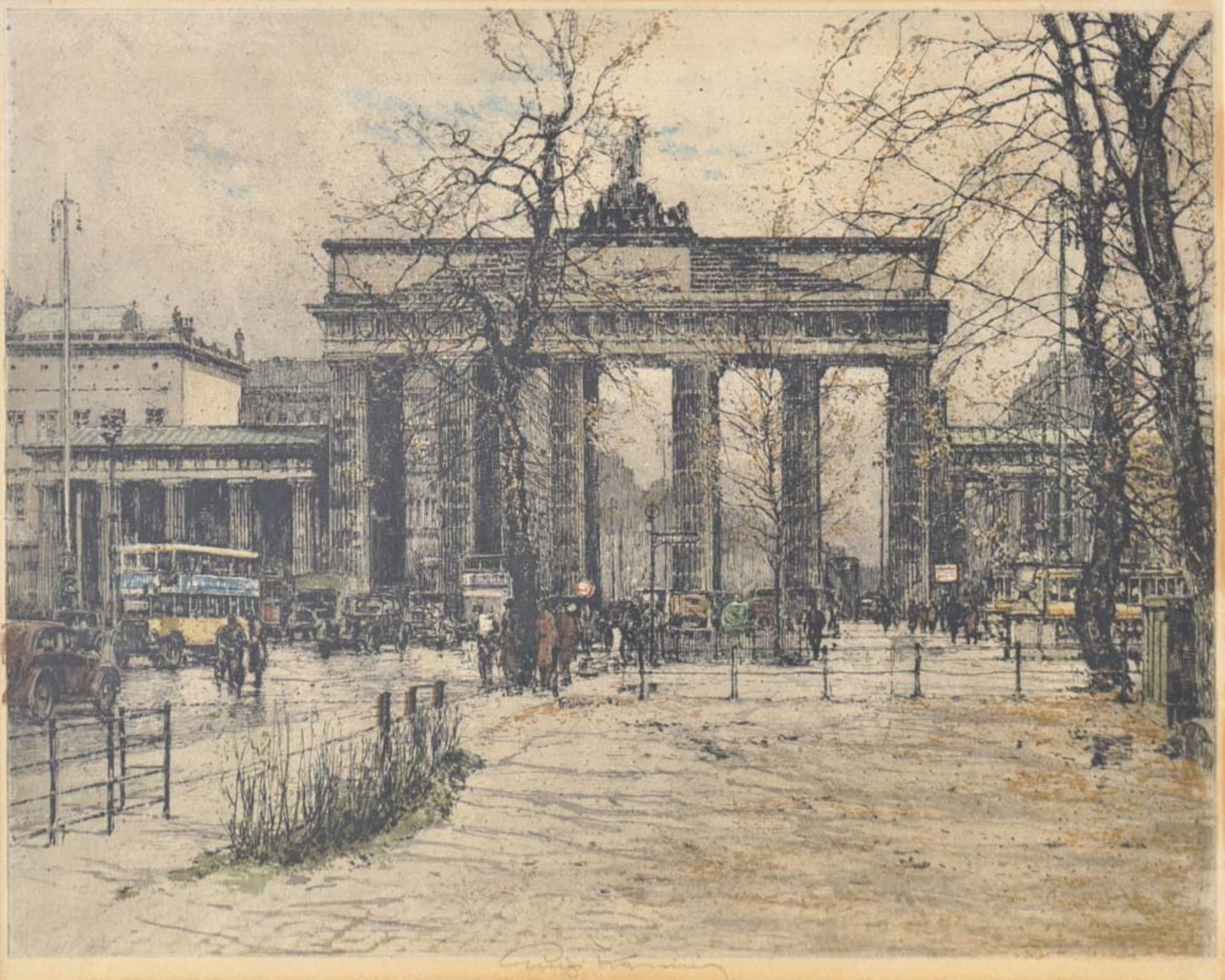 Luigi Kasimir - Berlin, das Brandenburger Tor