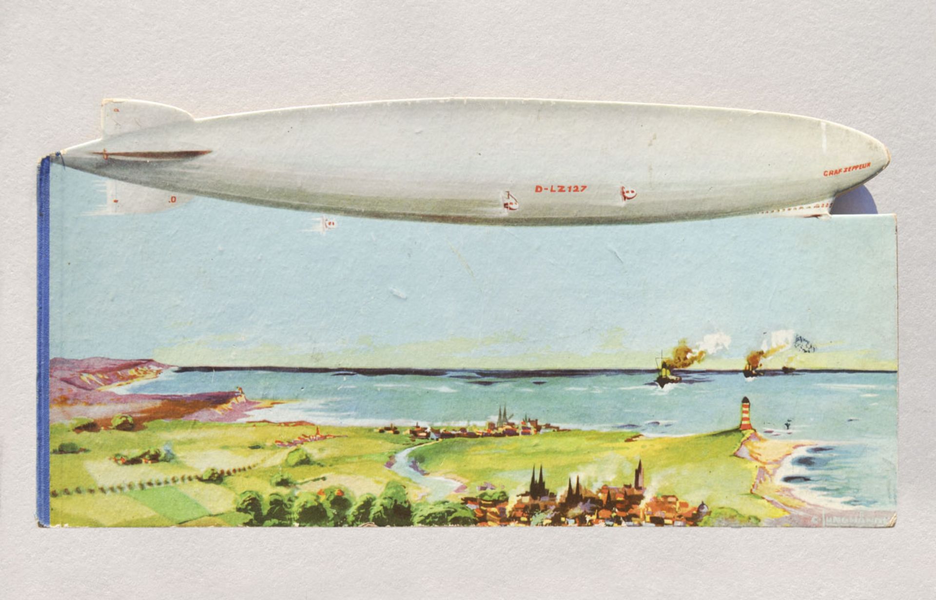 Anonym/Anonimo - Zeppelin - Kinderbuch/libro per bambini, ca. 1930