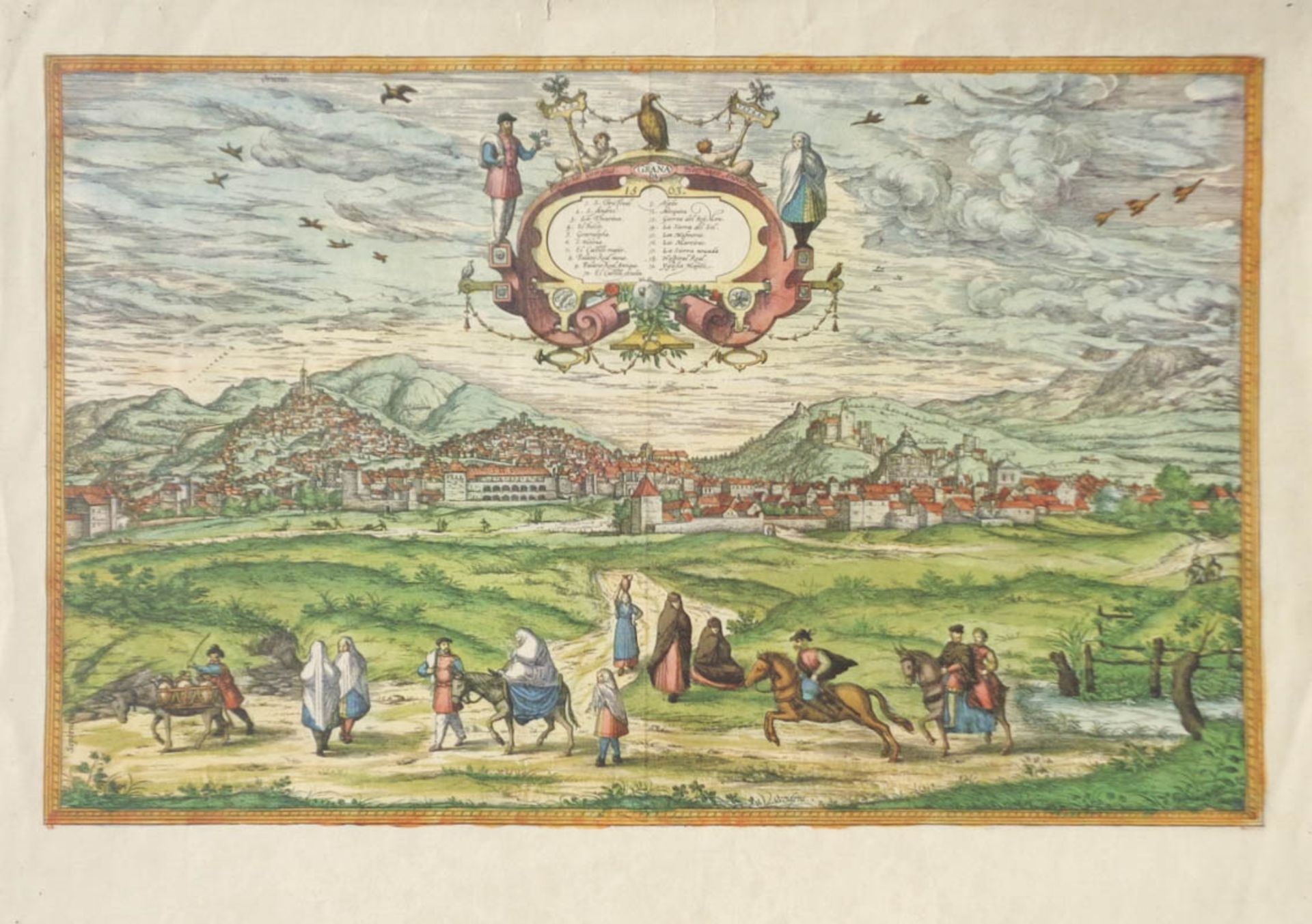 Braun/Hogenberg - Granada, 1563