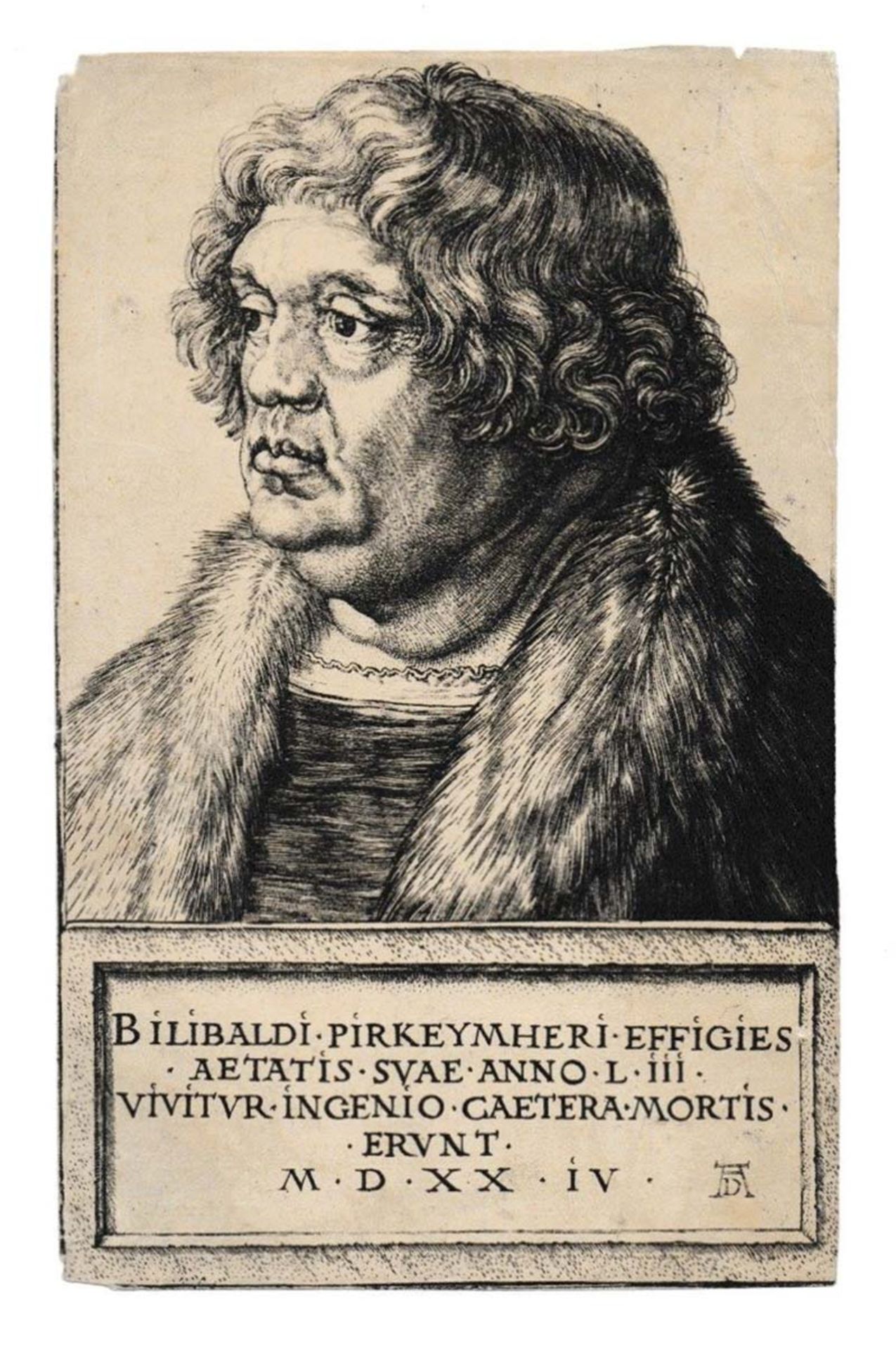 Albrecht Dürer - Willibald Pirckheimer, 1524