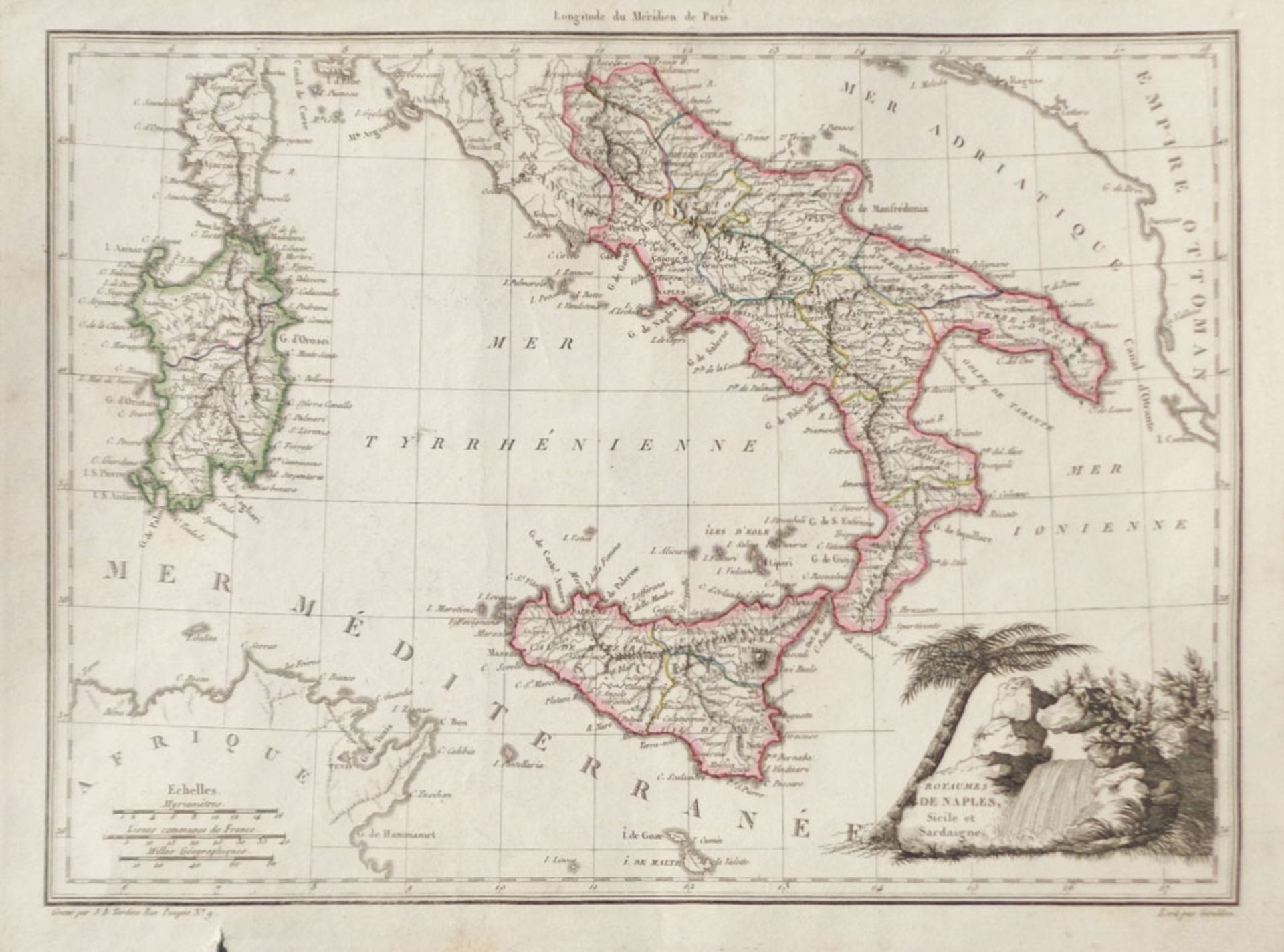 Giraldon - Royaumes de Naples, Sicile et Sardaigne, XVIII sec.