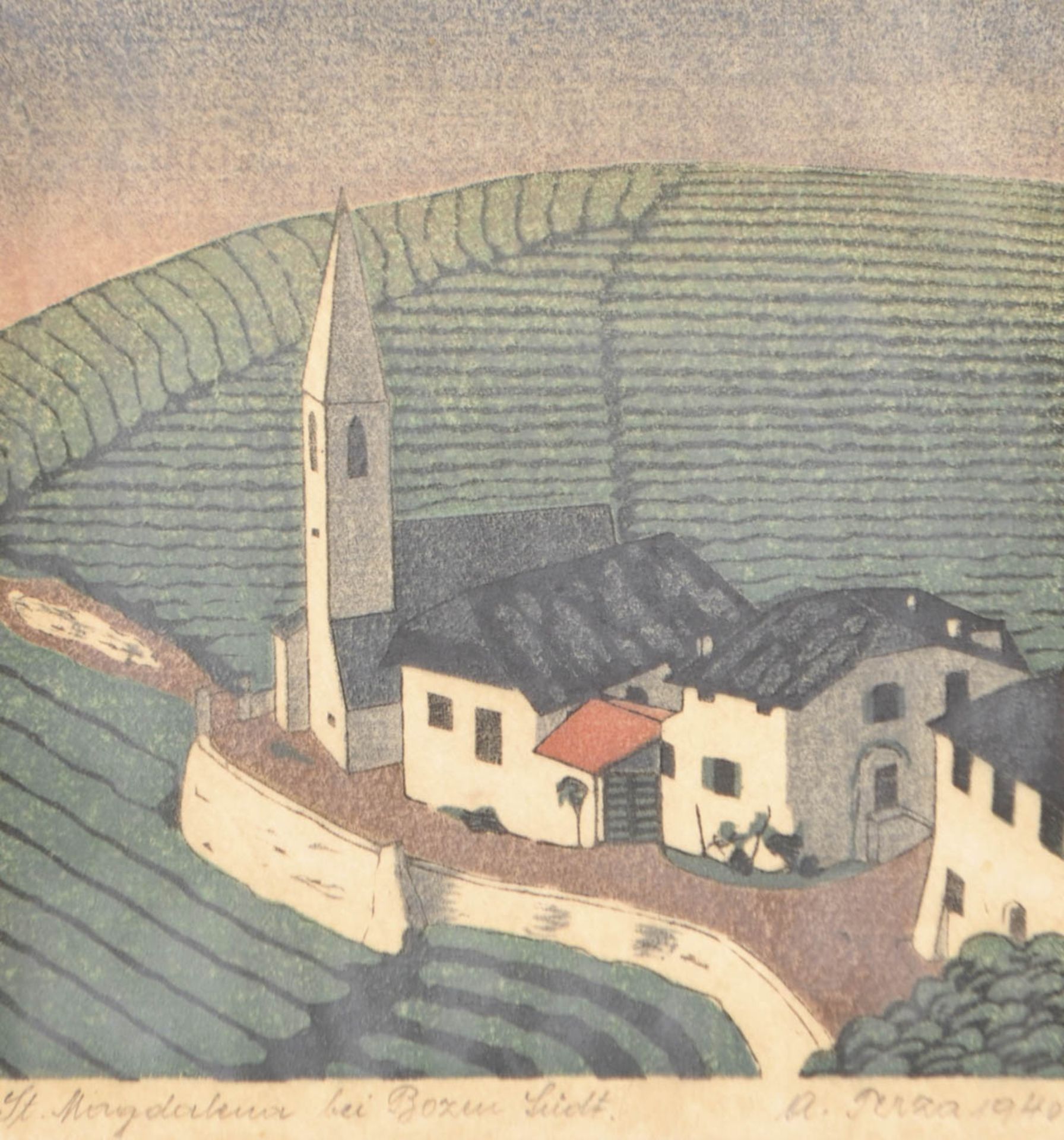 Anton Terza - St. Magdalena bei Bozen, 1940