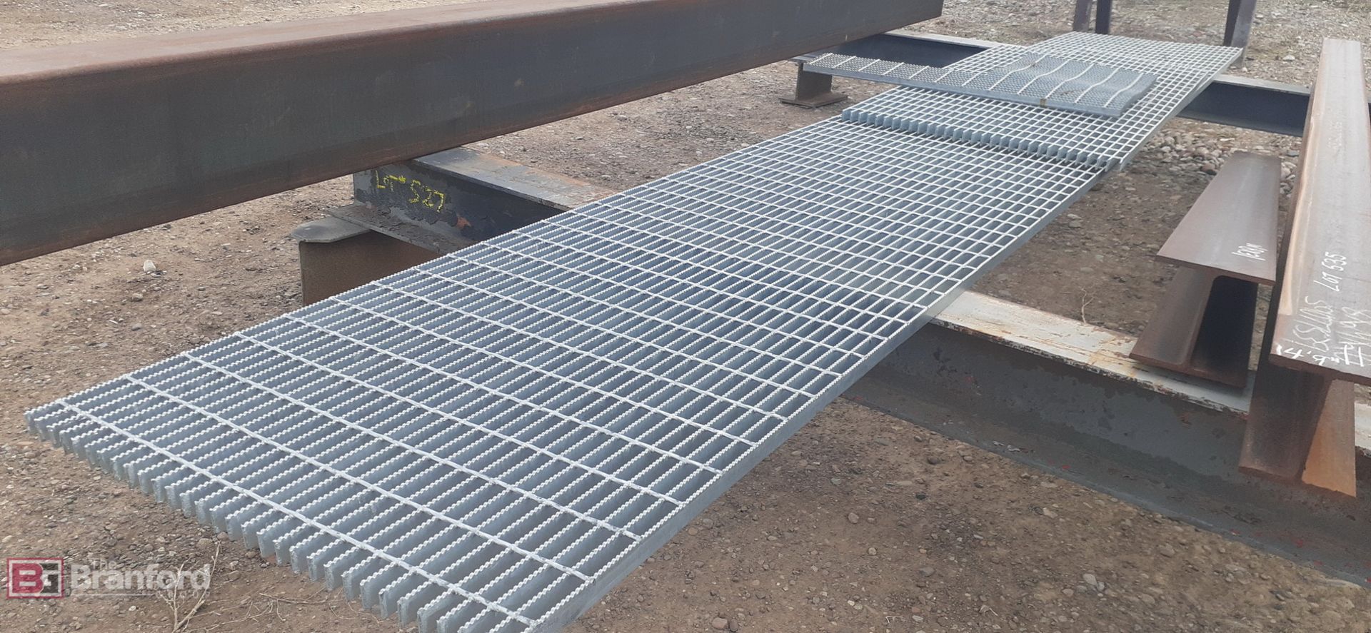 Lot of Steel Floor Grates