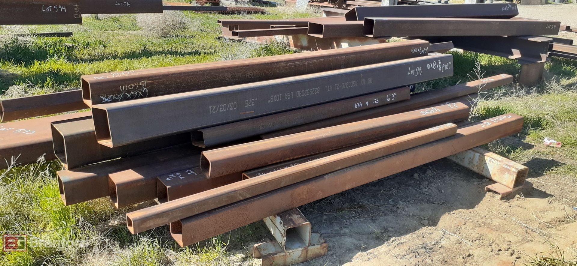 Lot of Tube Steel Stock - Image 2 of 4