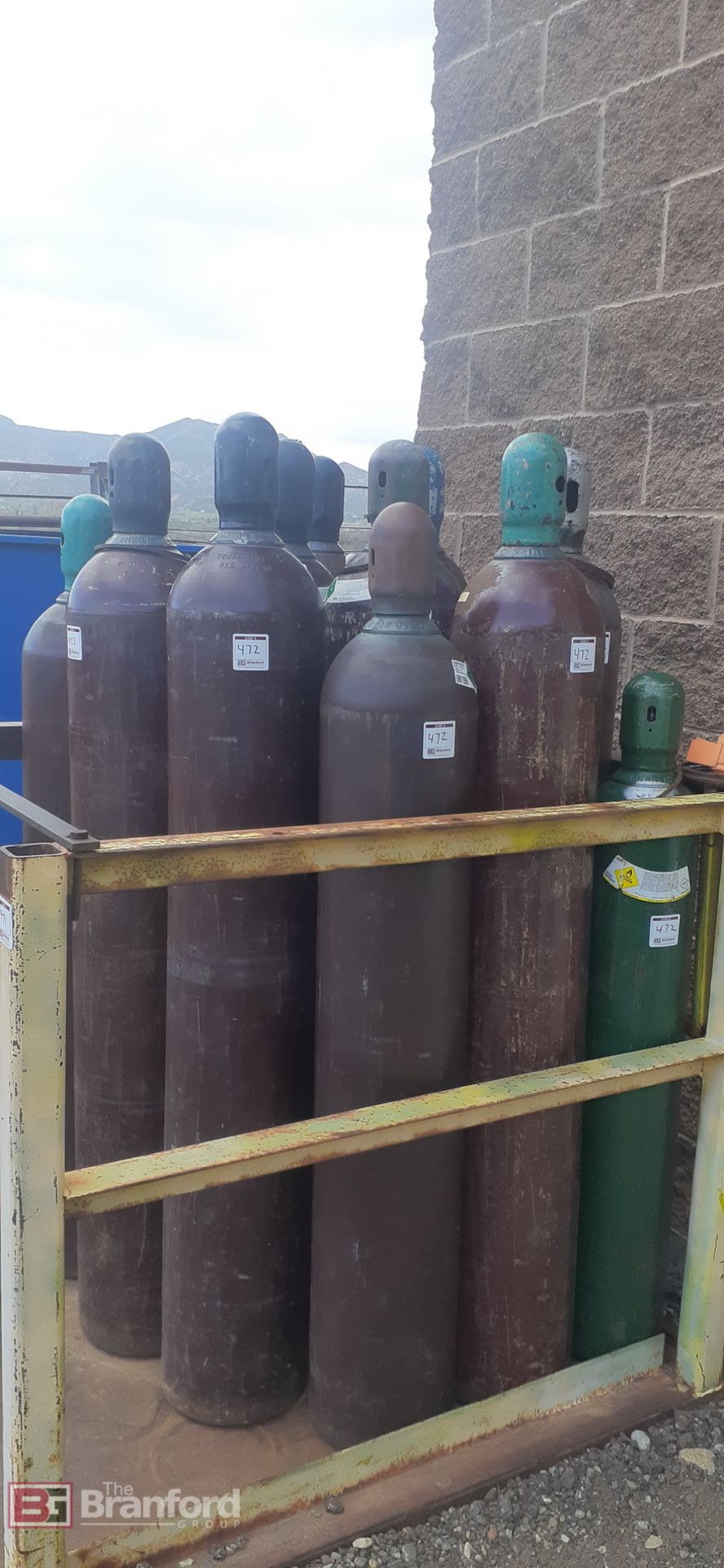 (5) Compressed Gas Canisters (Empty)