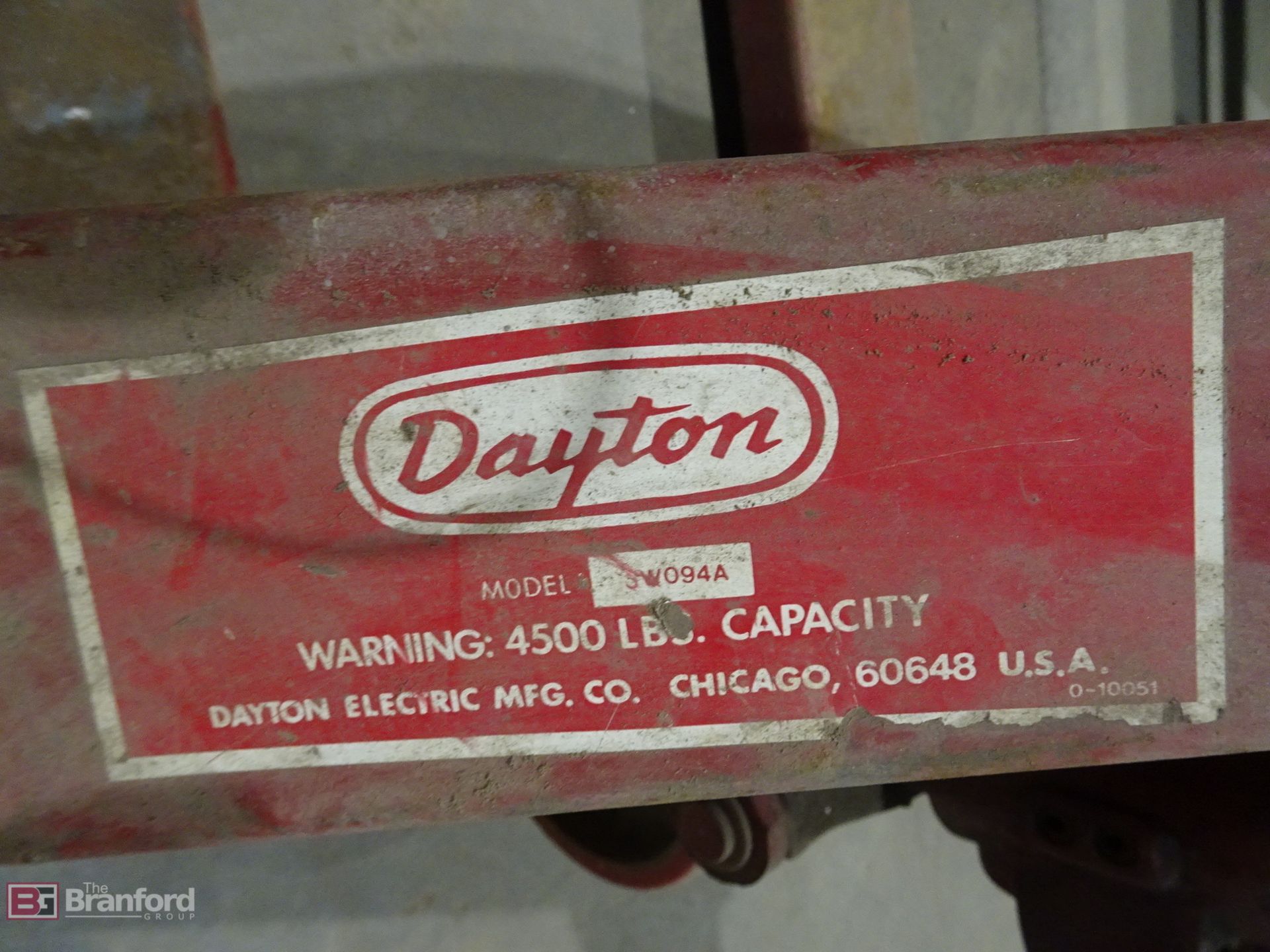 Dayton Model SW094A, Pallet Jack - Image 3 of 3