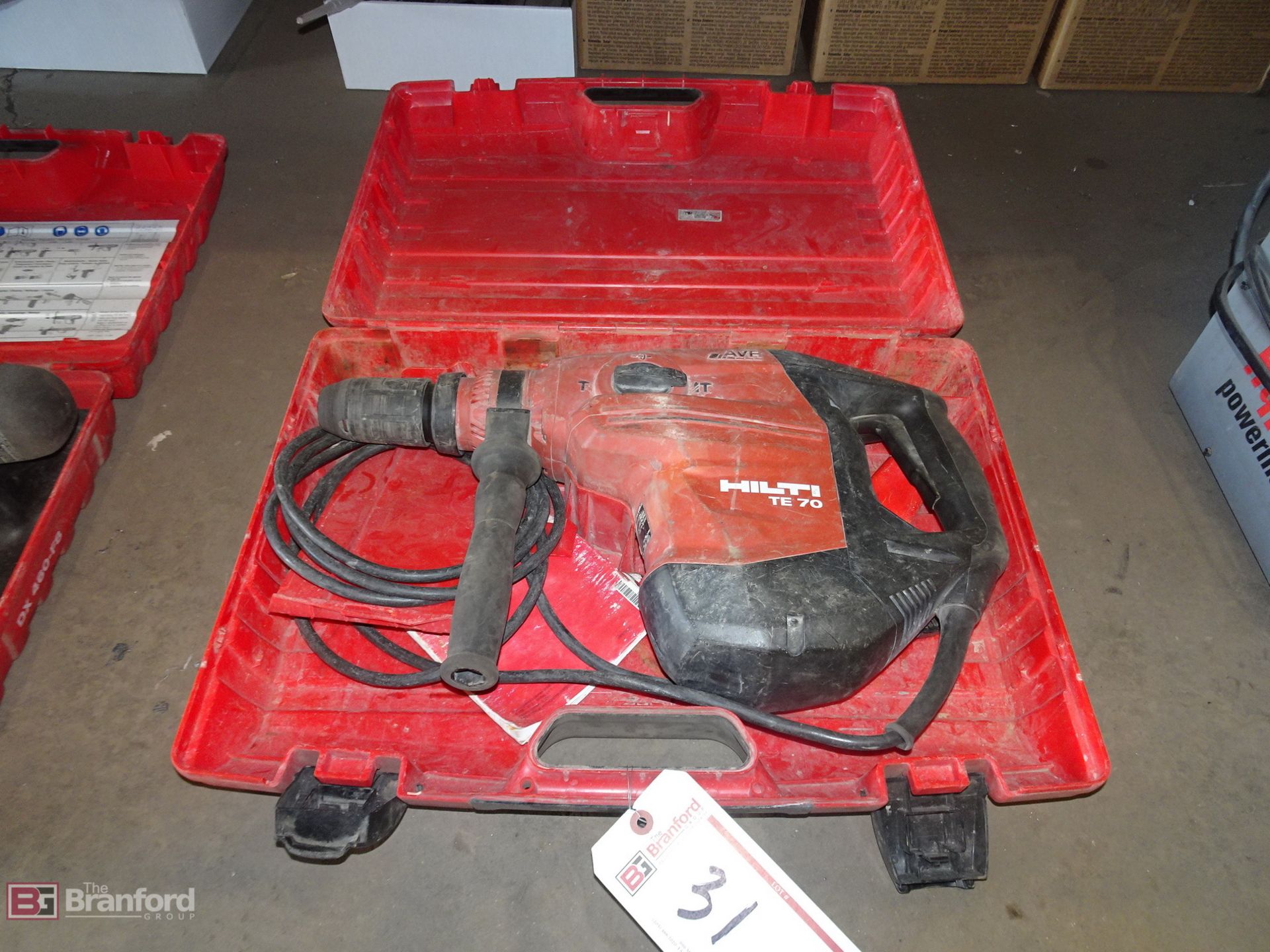 Hilti Model TE70, Hammer Drill