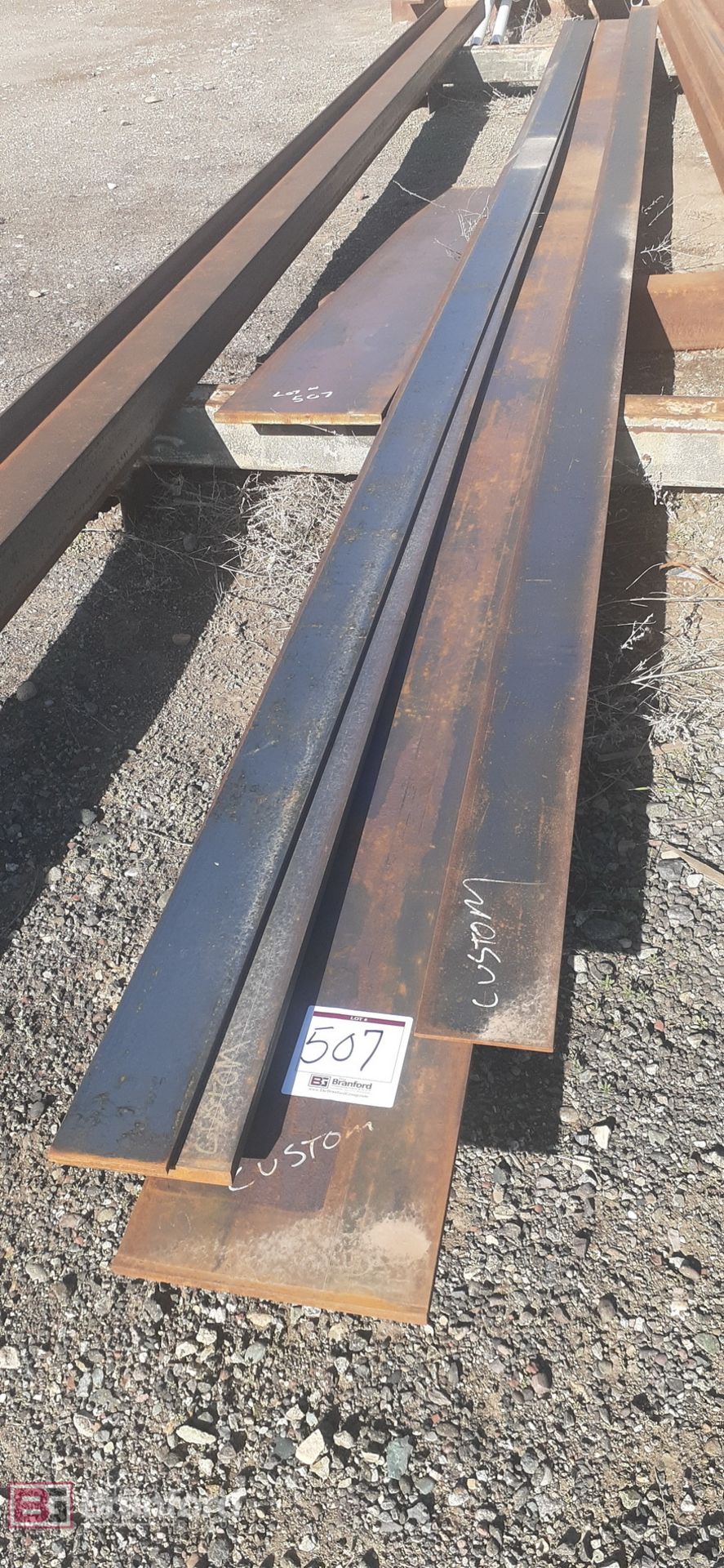 (5) Flat Steel 20'