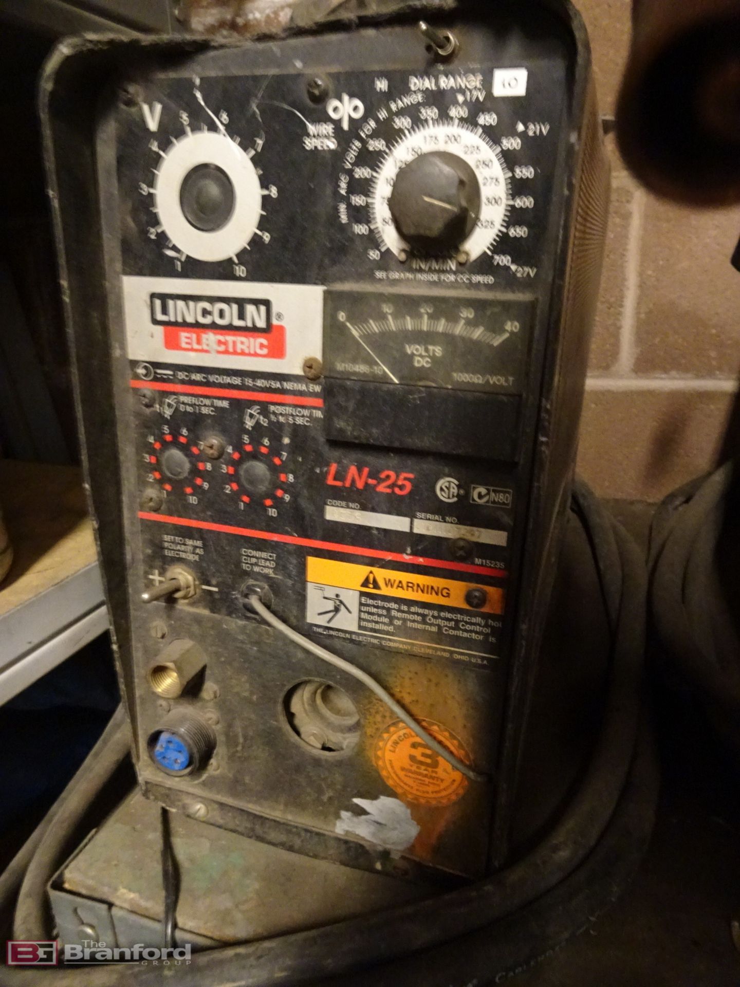 Lincoln Electric Model LN-25, Hand Carry Welding System - Image 3 of 4