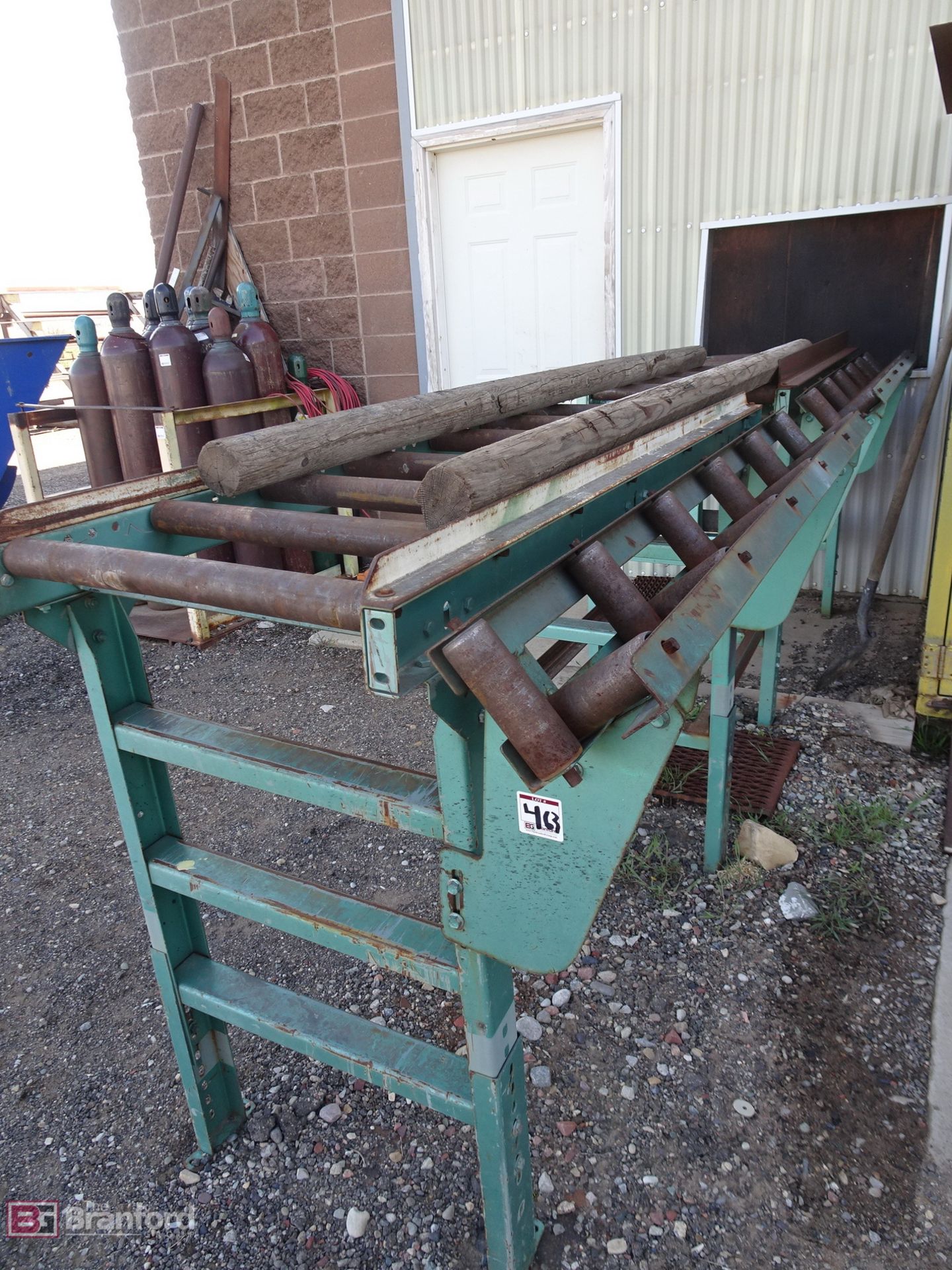 Steel Roll Conveyor - Image 2 of 2