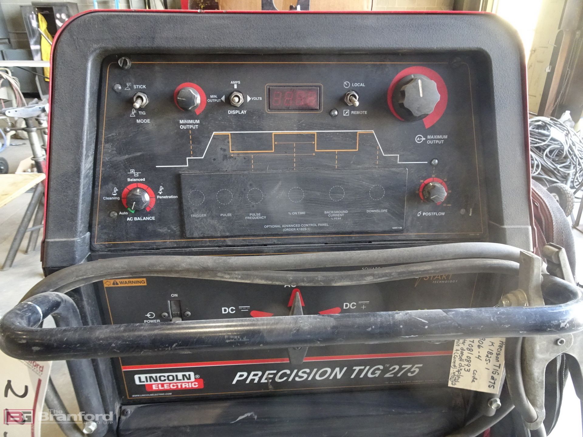 Lincoln Electric Model Precision TIG275, Portable TIG Welding System - Image 2 of 9