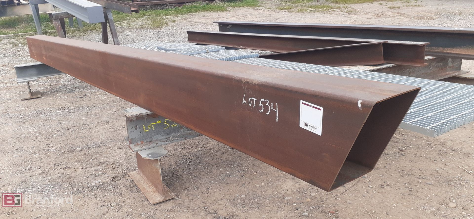 Tube Steel 1/4"x14"x10"x21'