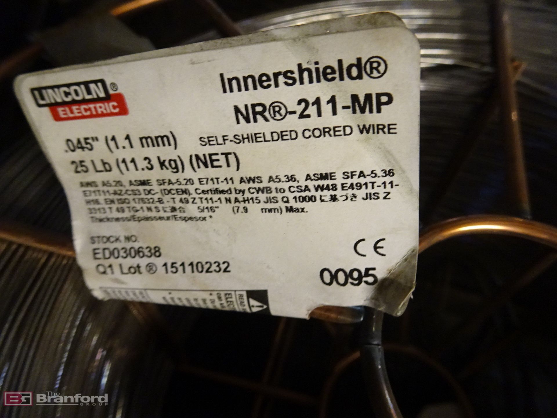 (4) Spools Lincoln Electric Innershield NR-211-MP - Image 2 of 2