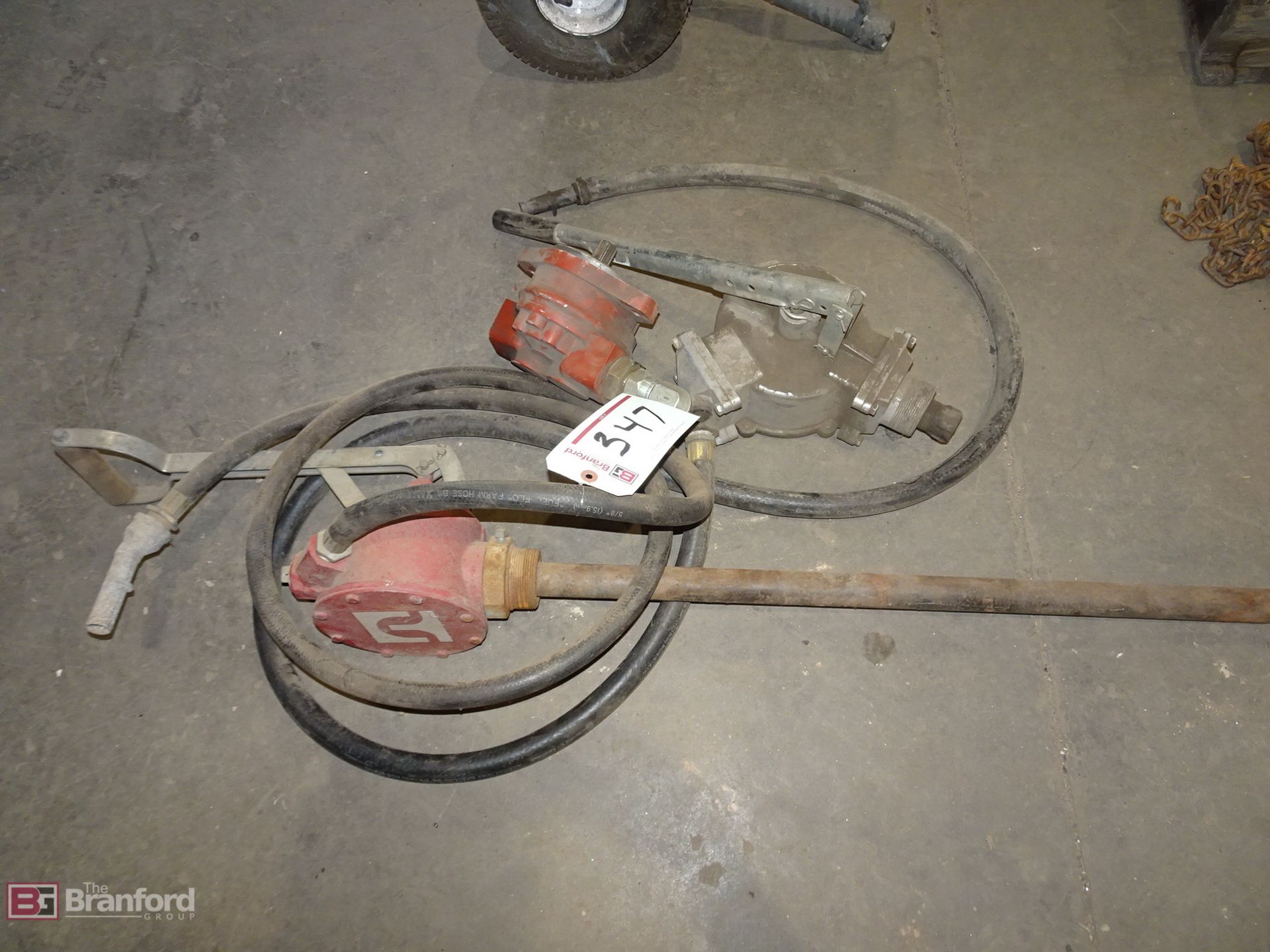 (2) Manual Pumps; Pump Casing
