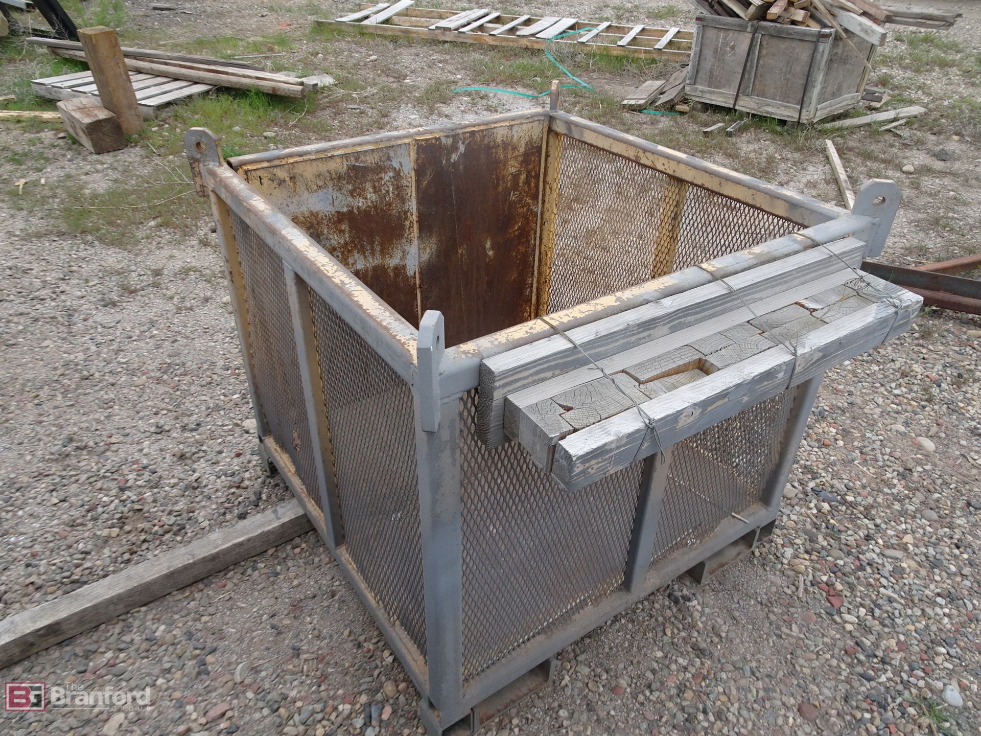 Fork-Lift Lift Cage Attachment 40"x40" - Image 2 of 2