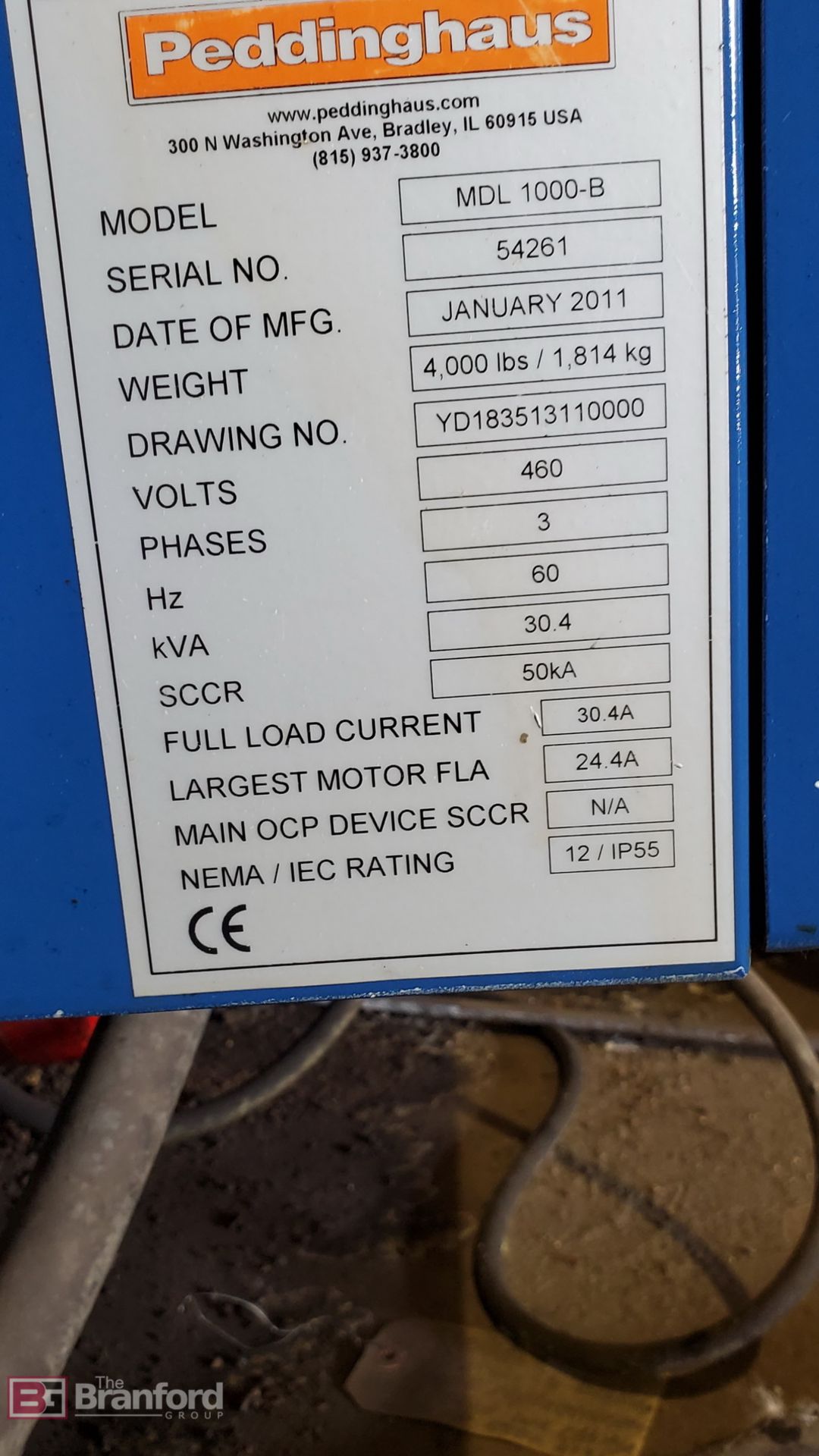 2011 Peddinghaus Ocean Avenger Model MDL 1000-B CNC Beam Drill Line - Image 12 of 22