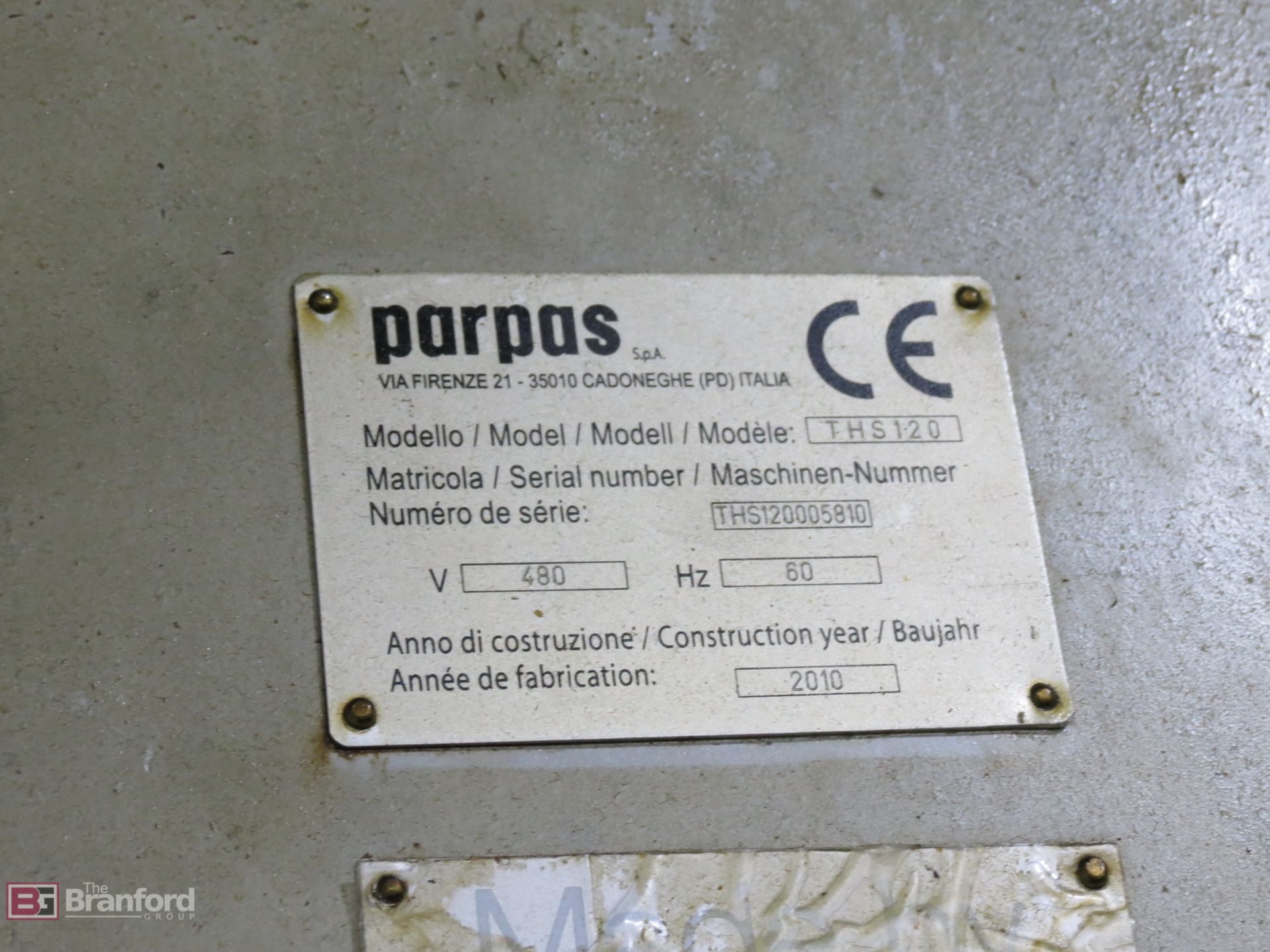 Parpas THS 120 TILT 5-Axis CNC Vertical Machining Center - Image 30 of 30