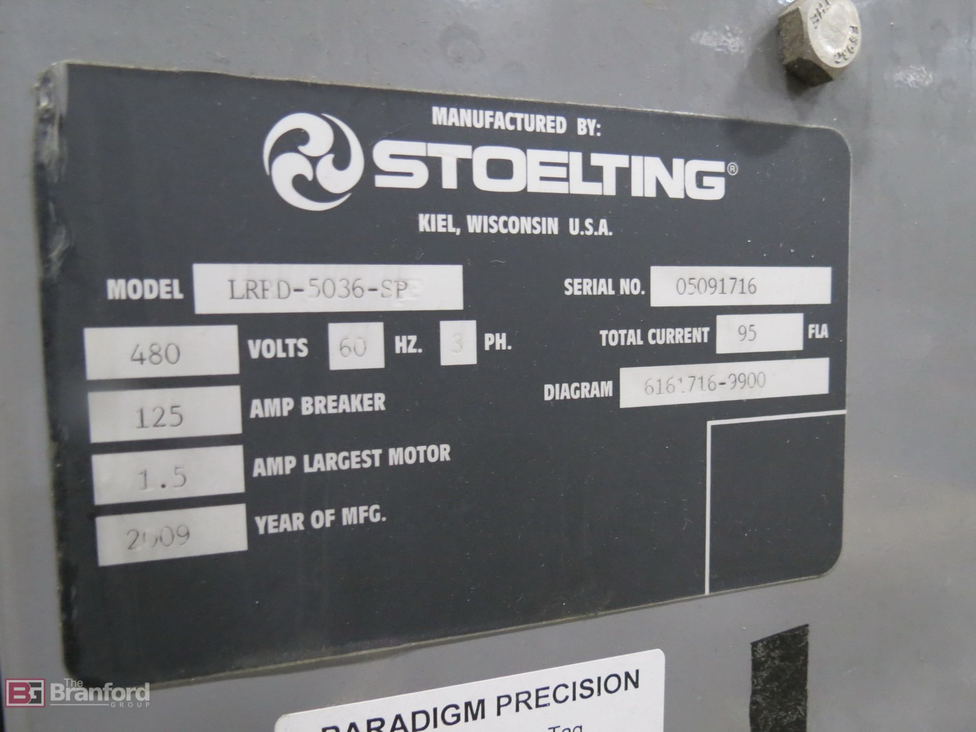 Stoelting/Lewis Ultrasonics LRRD-5036-SP Batch-Type Ultrasonic Cleaner - Image 7 of 7