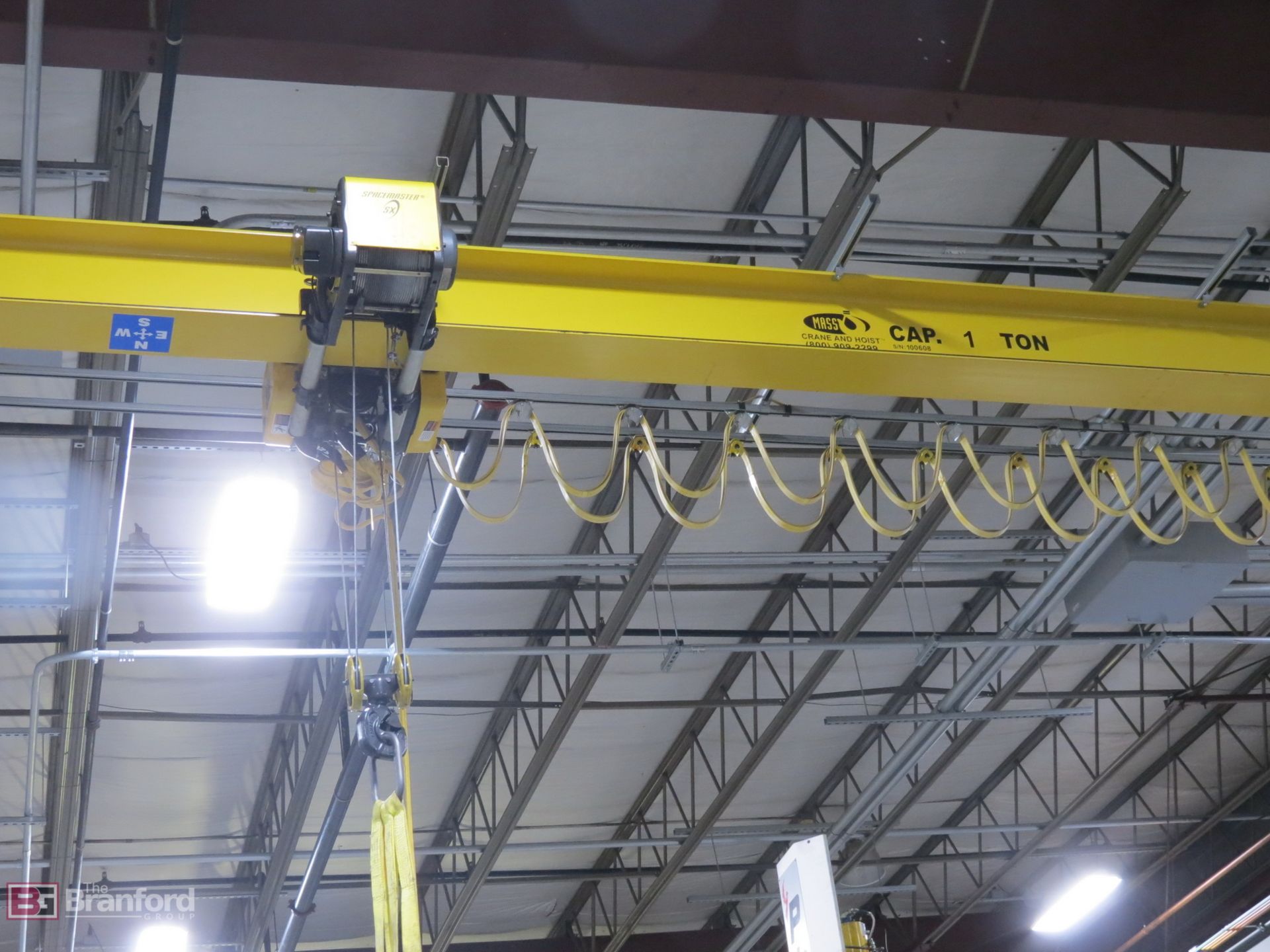 Mass Crane 1-ton Overhead Crane - Image 3 of 14