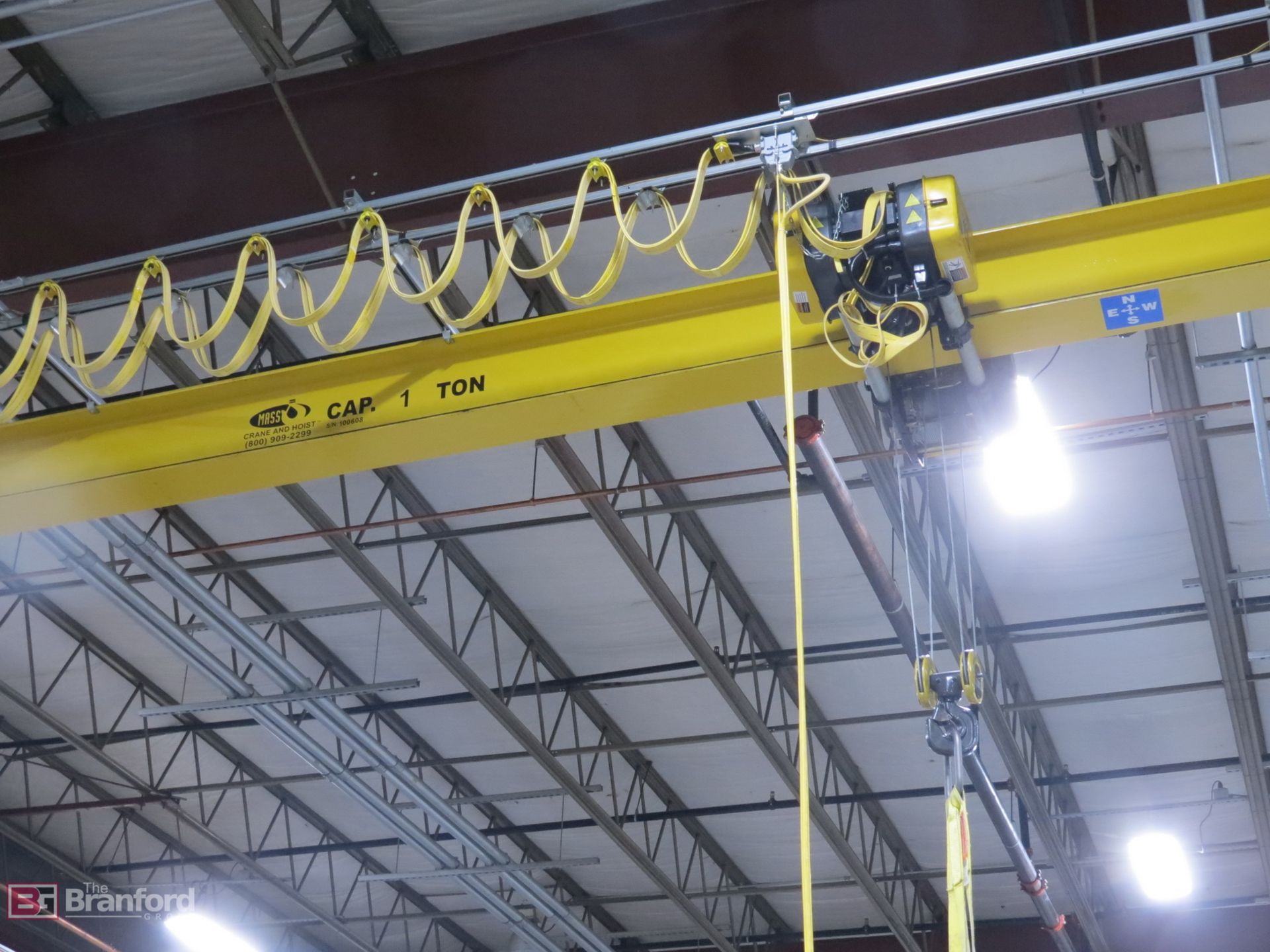 Mass Crane 1-ton Overhead Crane - Image 5 of 14