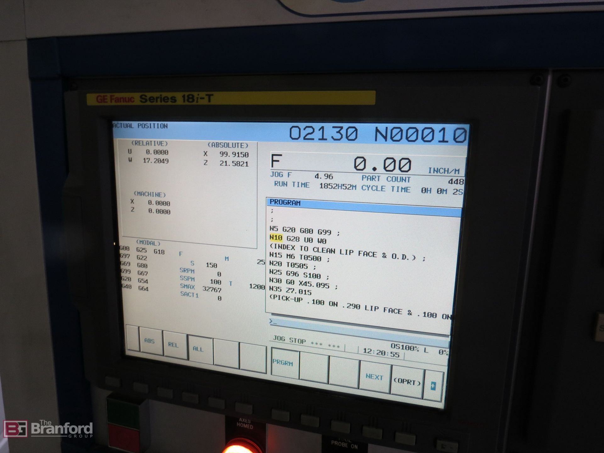 Olympia V40-PF CNC Vertical Turning Center - Image 4 of 16