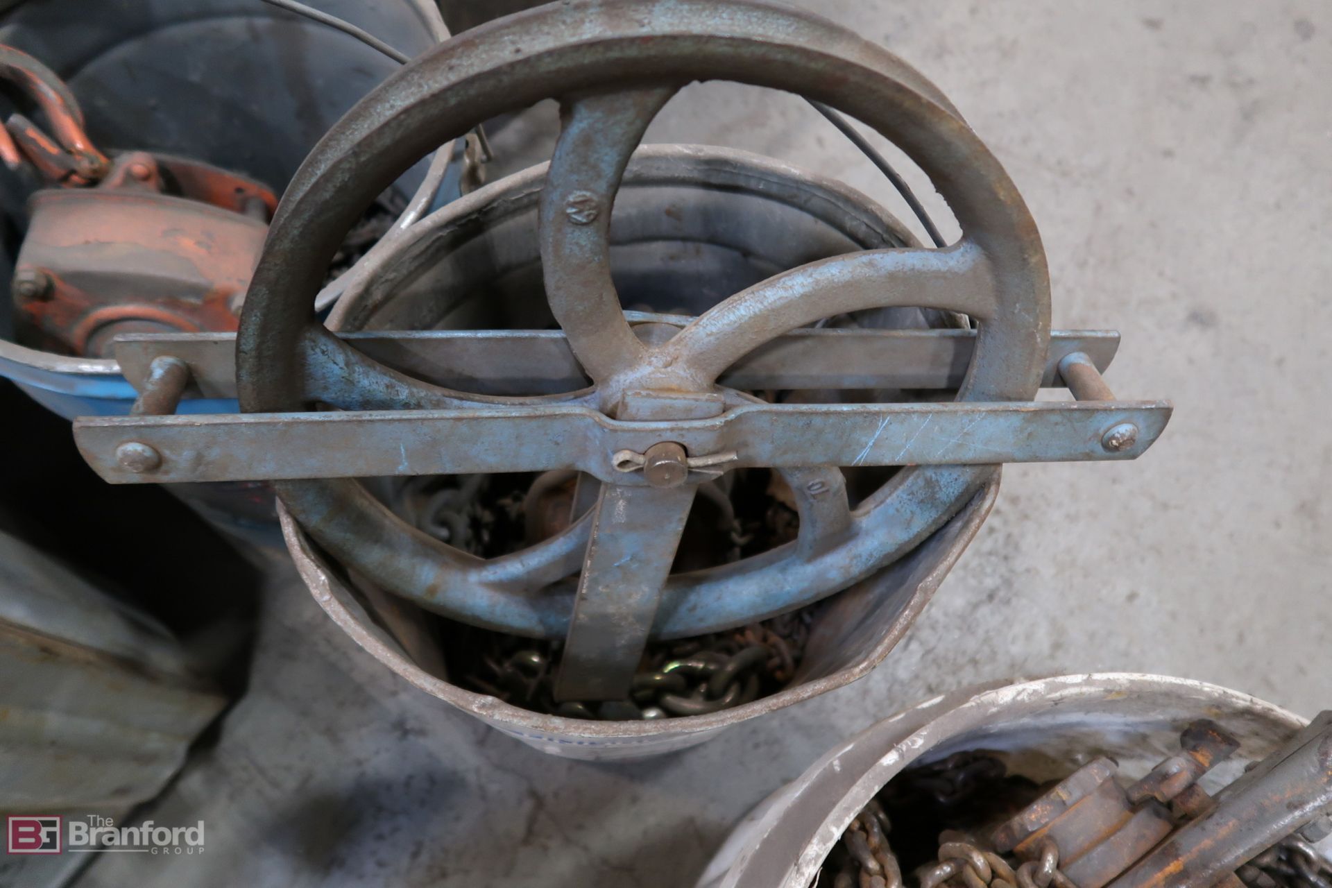 Lot of (5) Buckets of Various Chain Hoists - Image 4 of 6