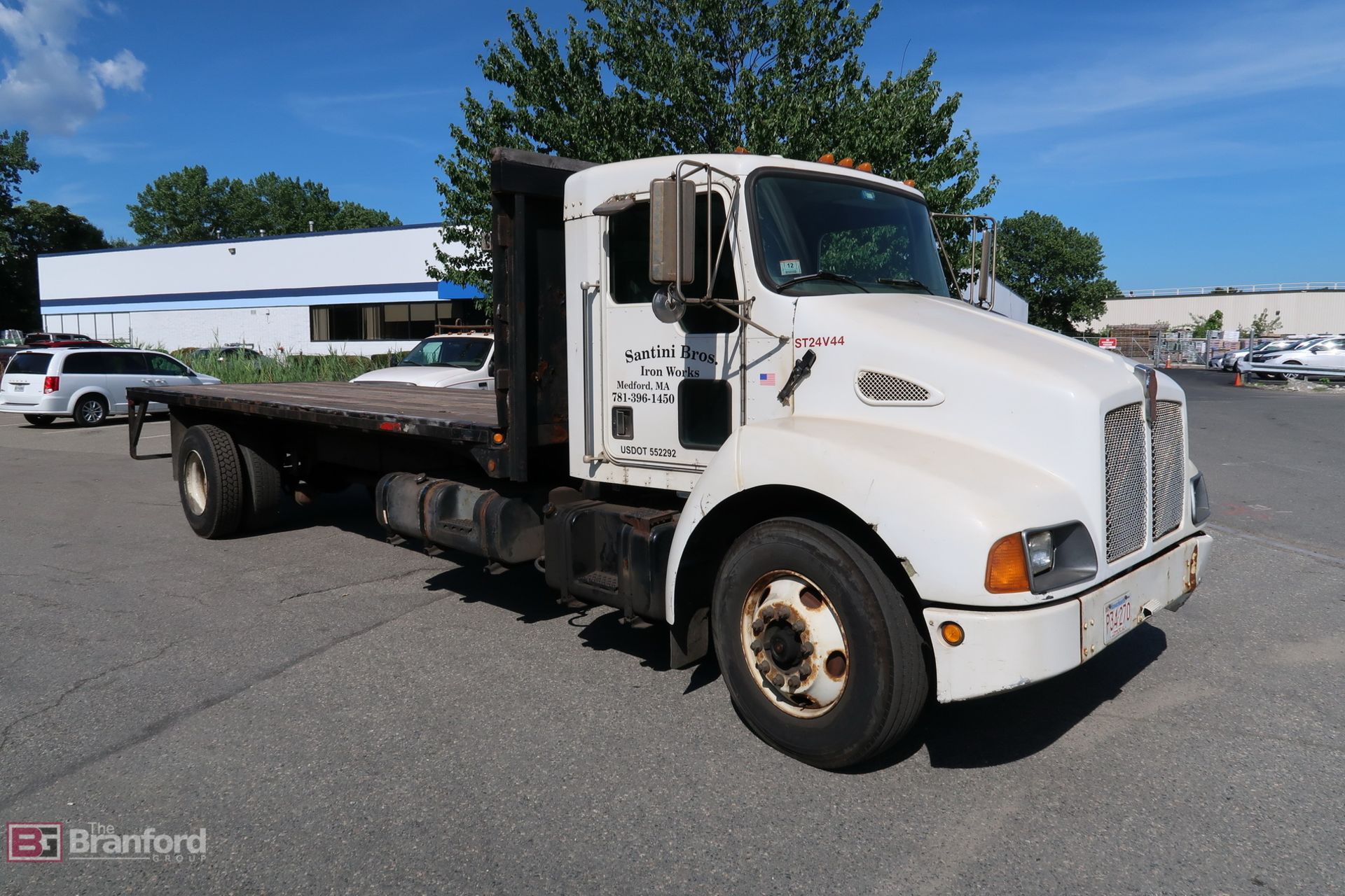 Kenworth Flatbed Truck, 20’ Wood Lined Bed - Image 2 of 15