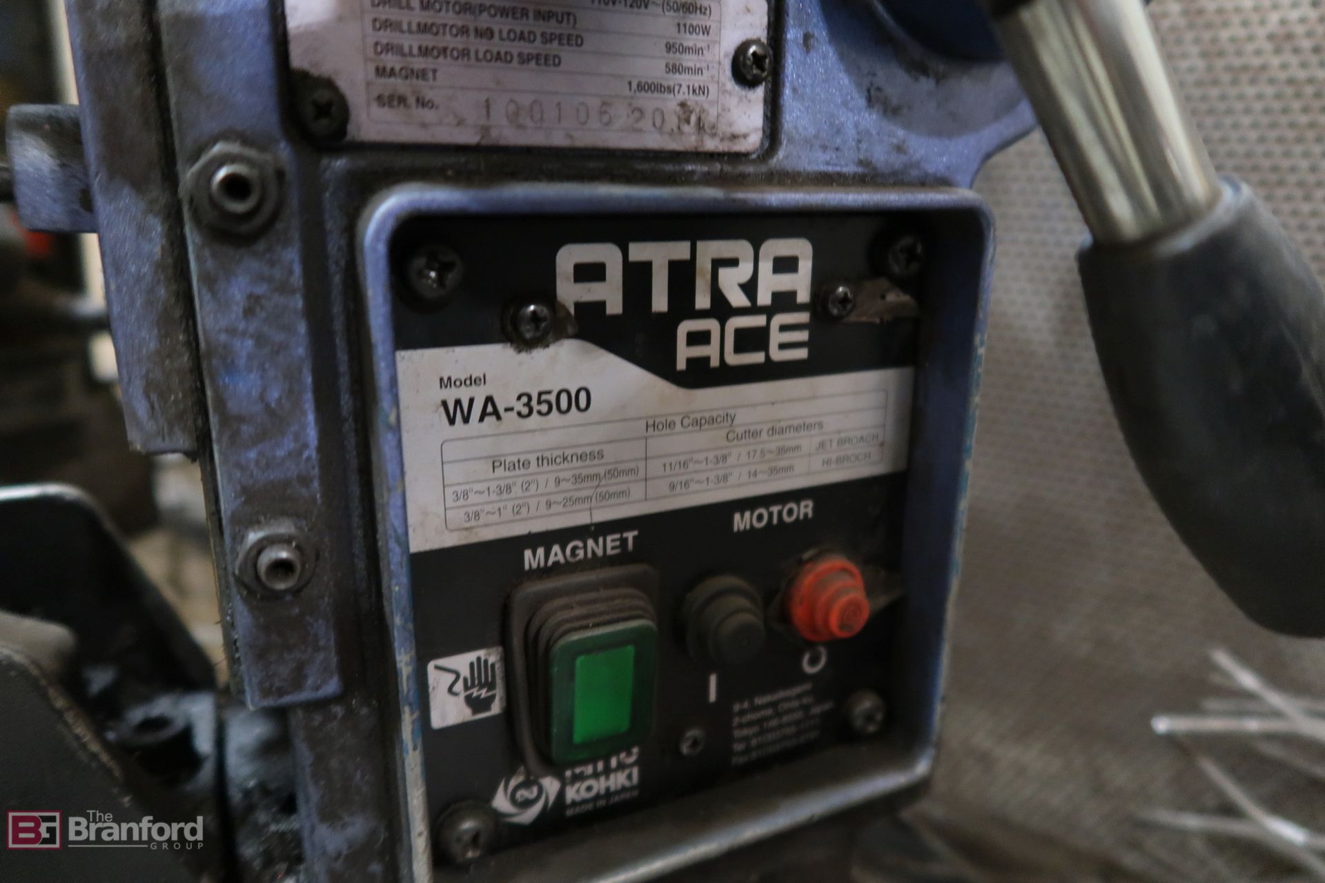 Atra ACE WE-3500 Magnetic Drill - Image 3 of 3