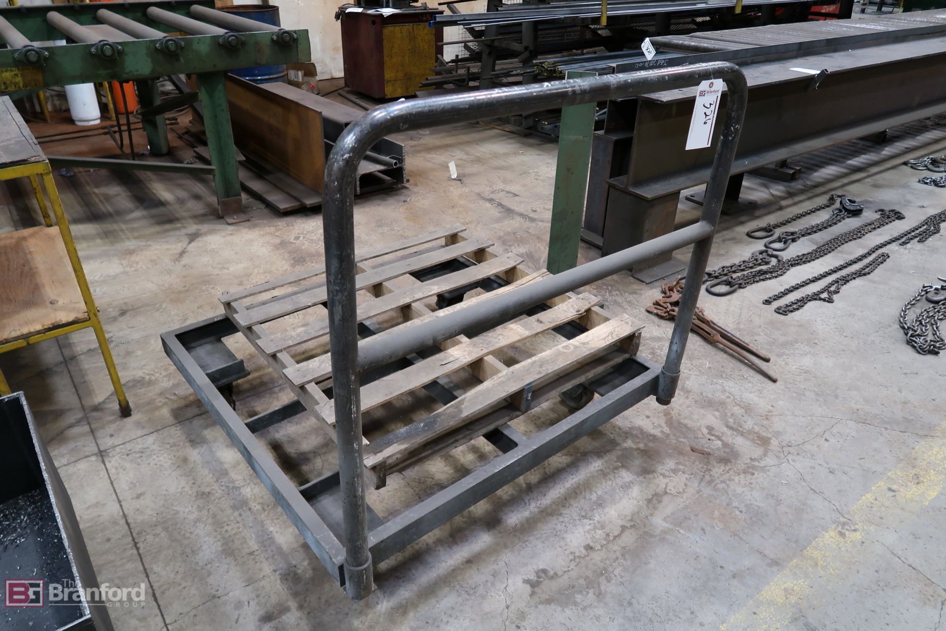 Steel Material Cart on Casters - Image 2 of 2
