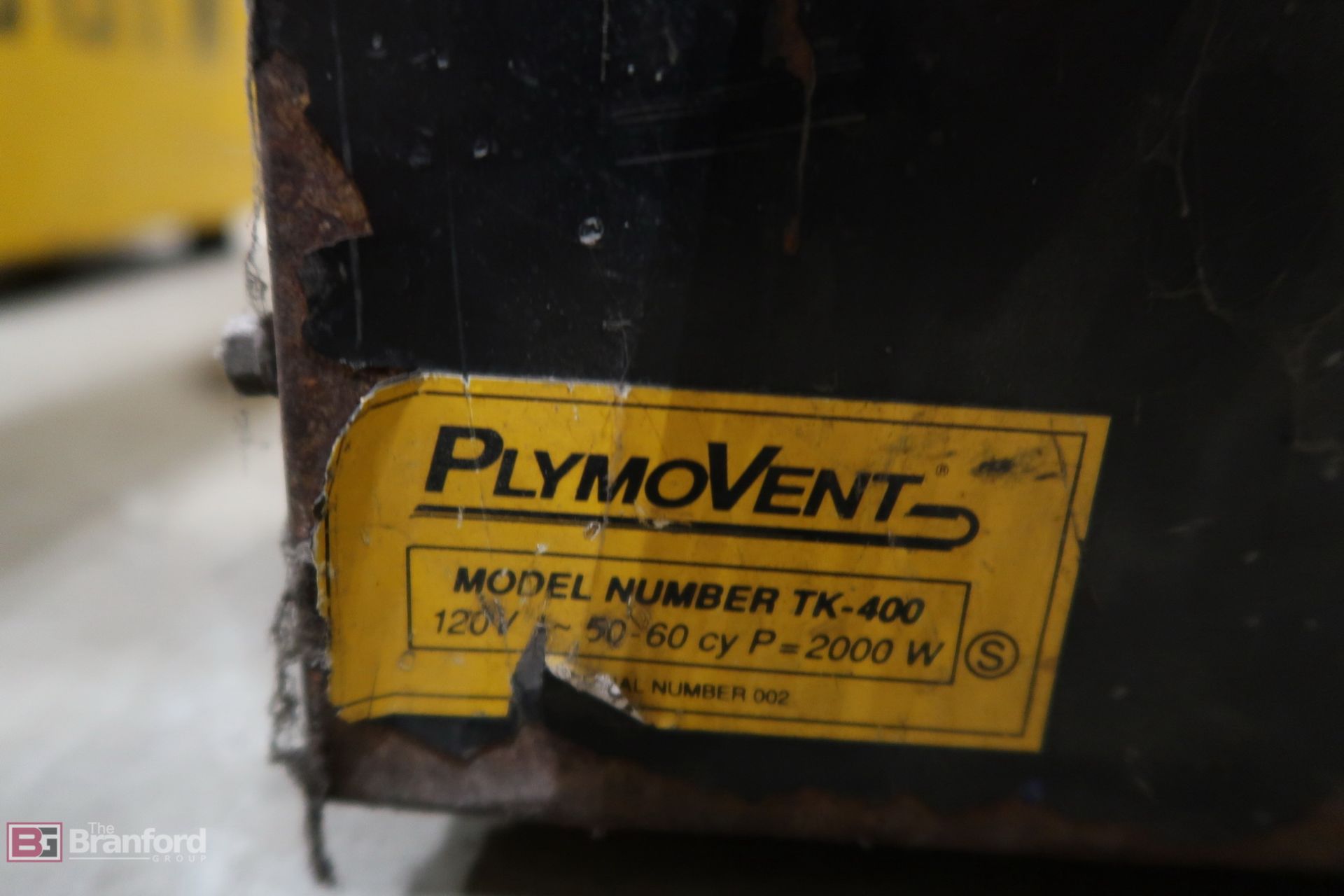 PlyMoVent TK-400 Portable Fume Extractor - Image 2 of 2