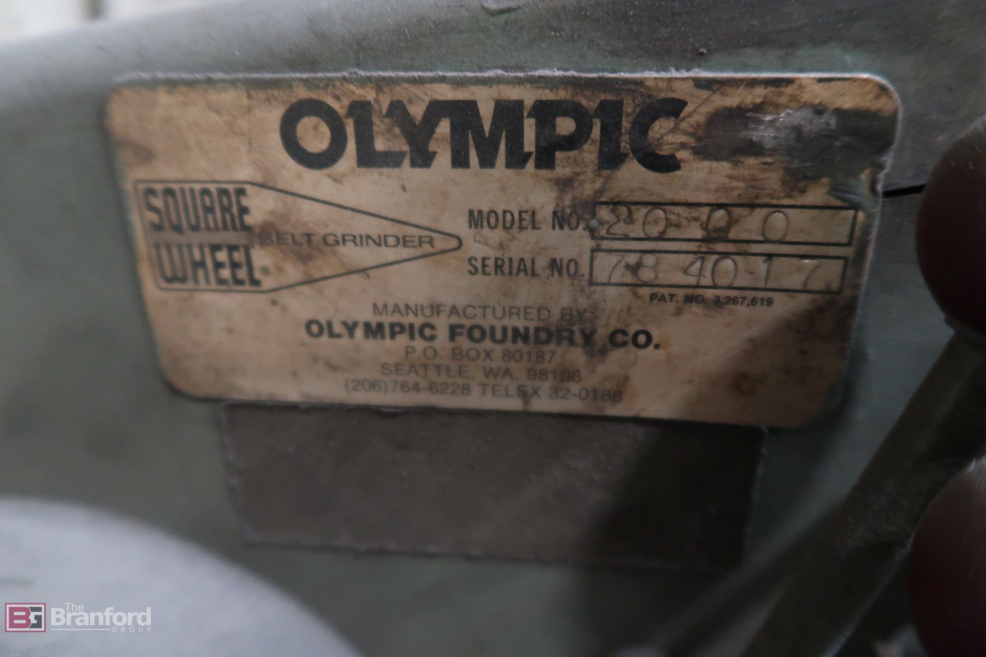 Olympic 2000 Square Wheel Grinder - Image 3 of 3