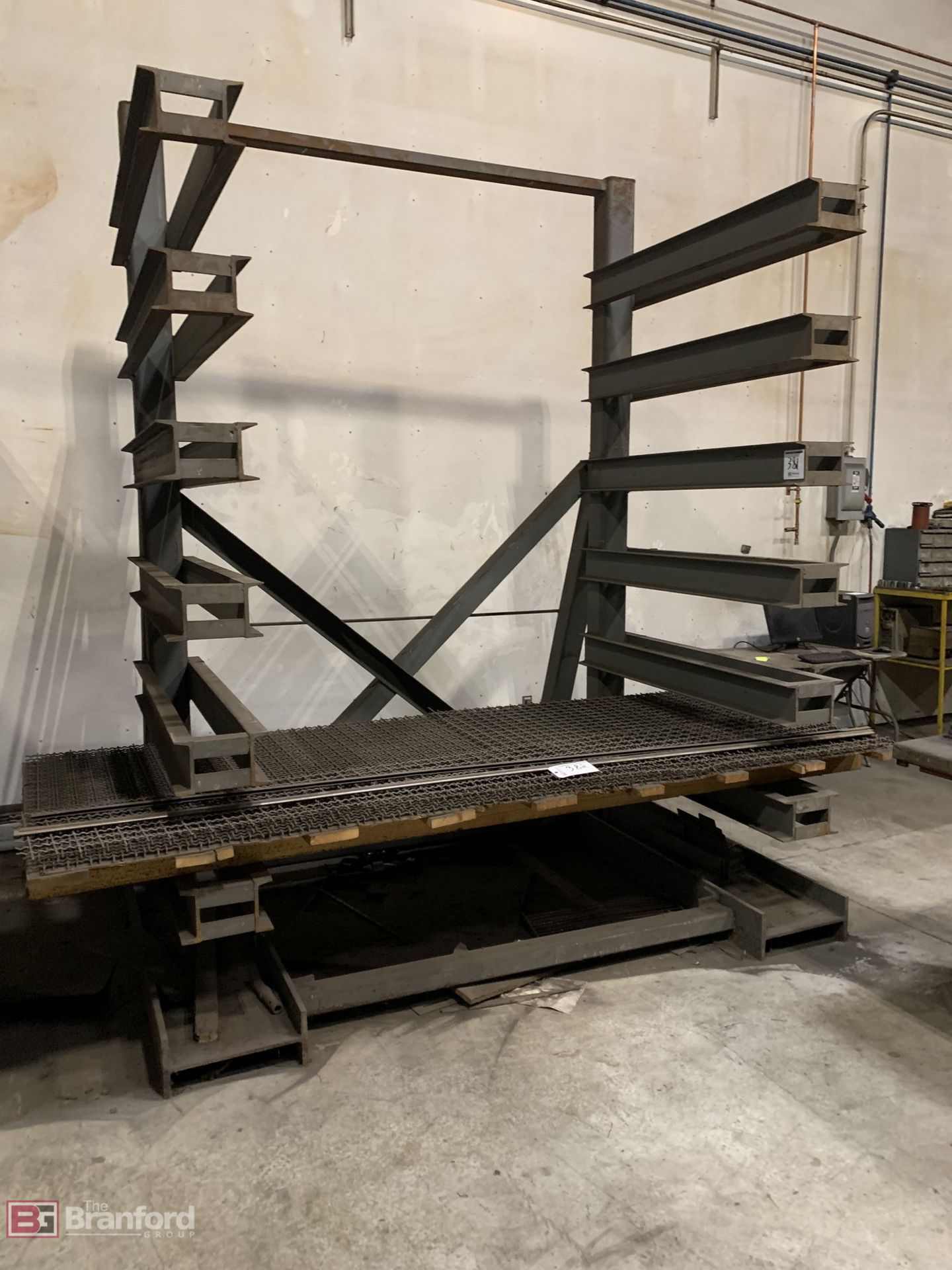 6-Tier Heavy Duty Cantilever-Type Stock Rack