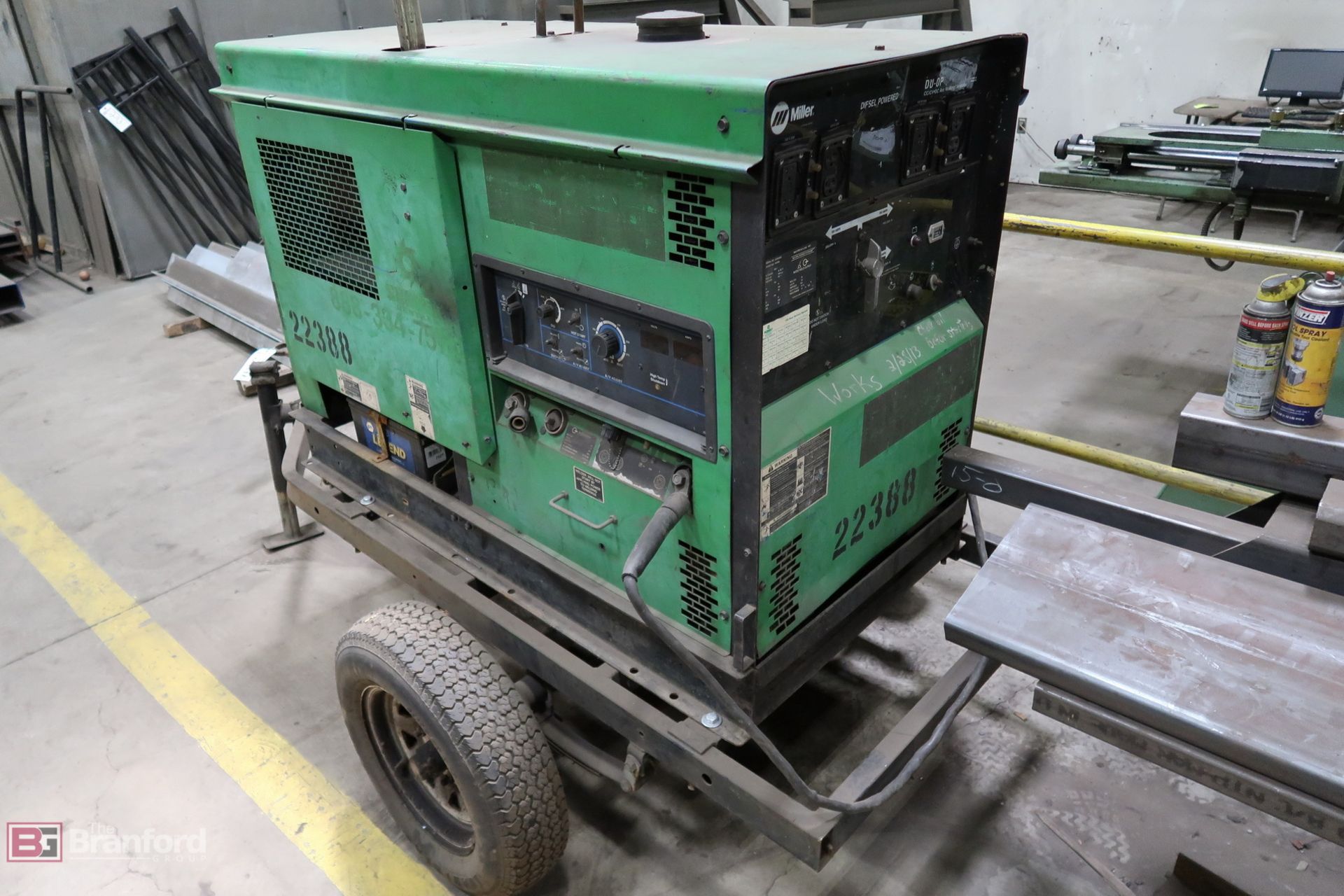 Miller Diesel Powered Dual Welder / Generator