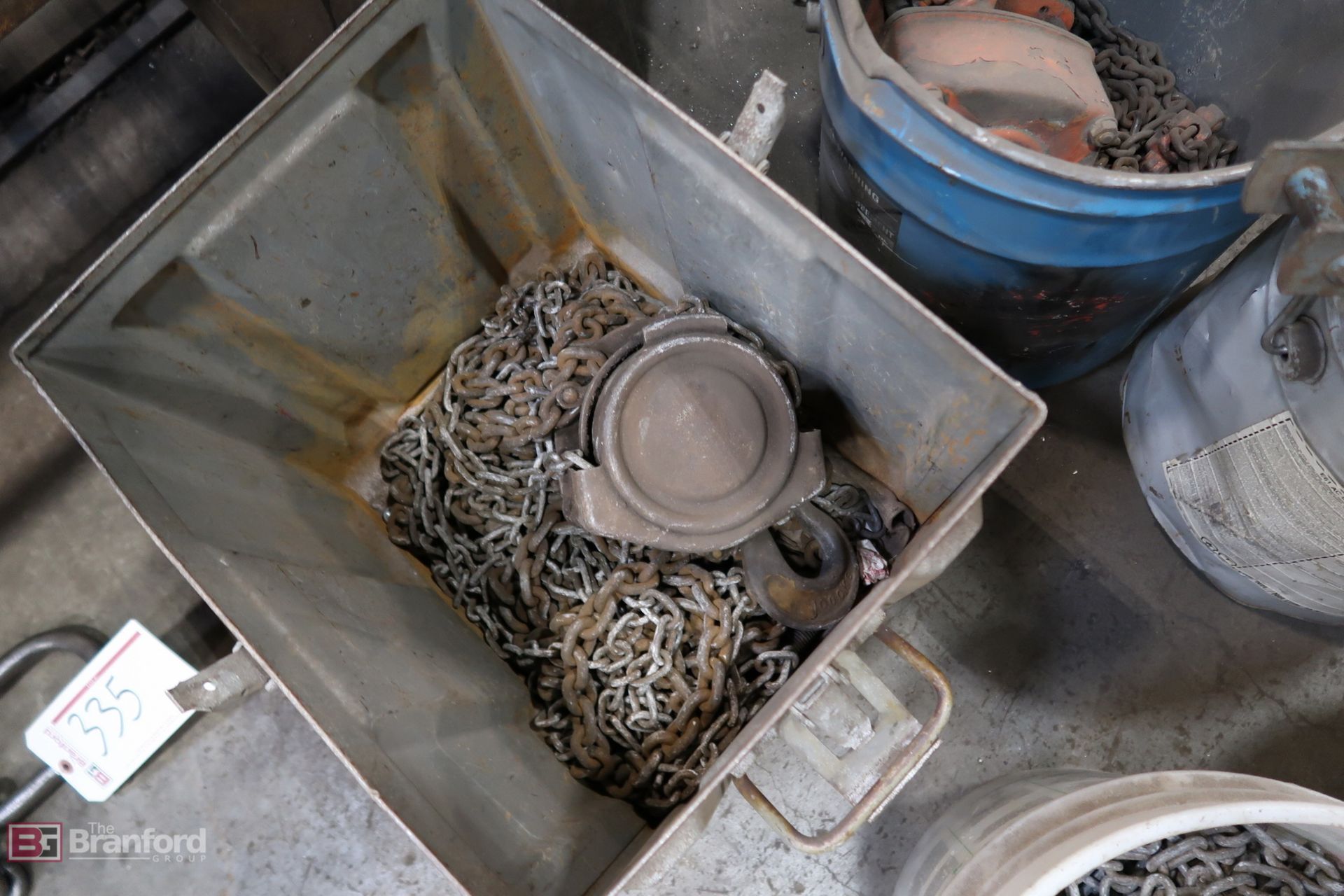 Lot of (5) Buckets of Various Chain Hoists - Image 6 of 6