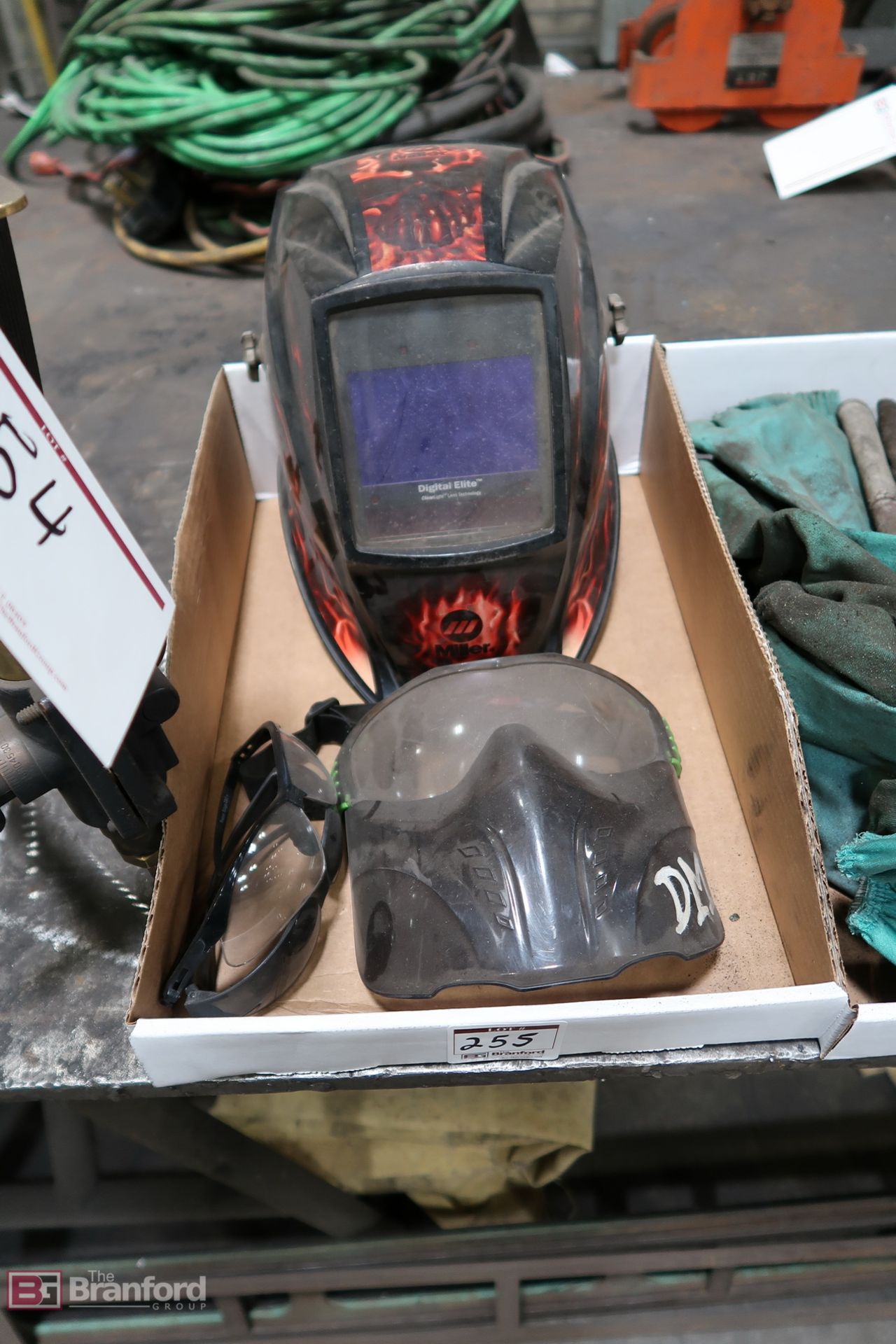 Welding Helmet and Safety Goggles