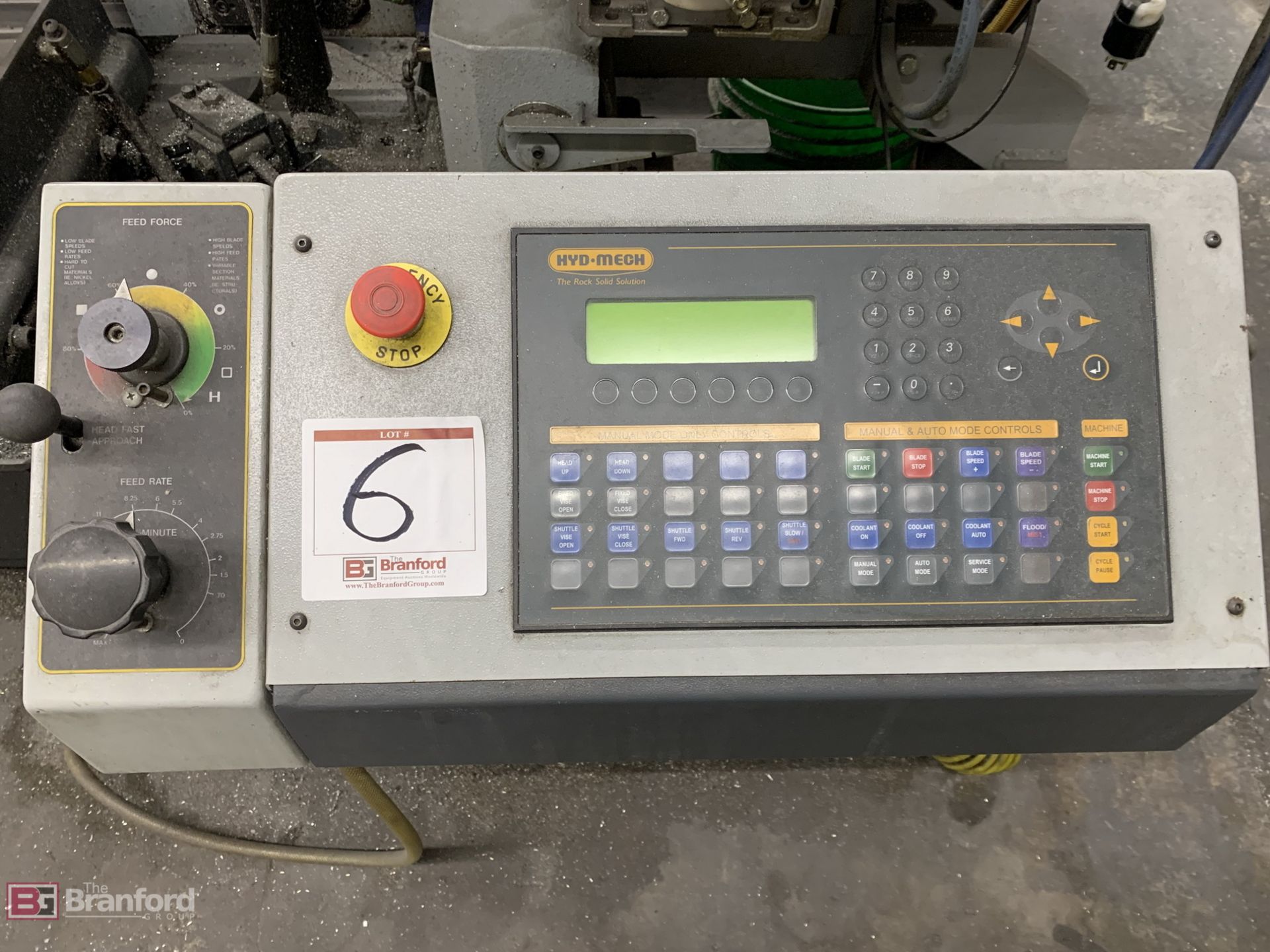 Hyd-Mech Model S-20A Series III Horizontal Band Saw - Image 4 of 12