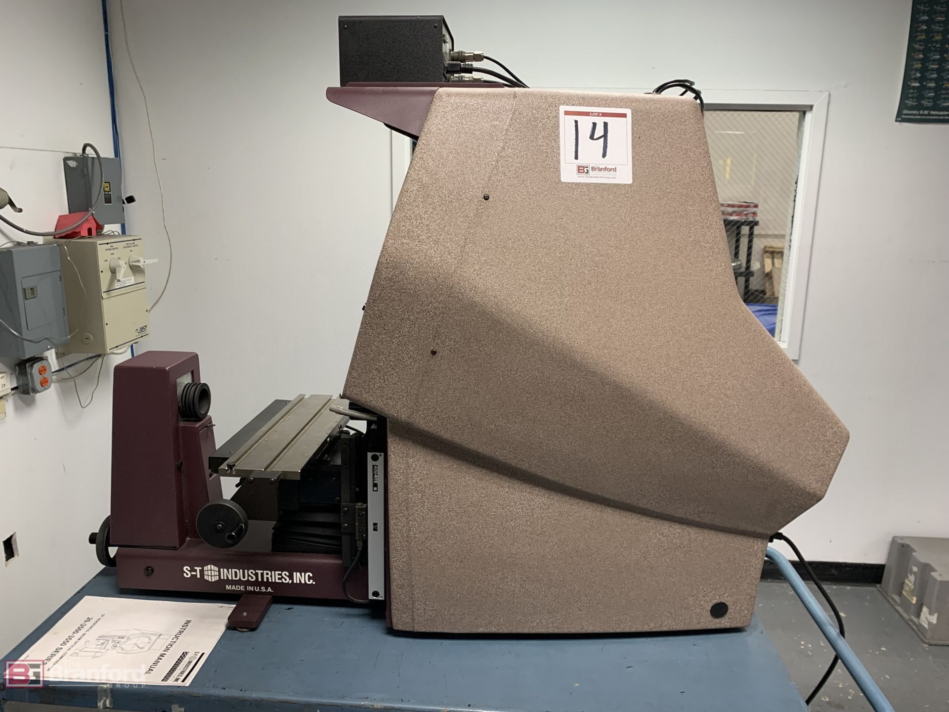 S-T Industries 14" Optical Comparator - Image 2 of 7