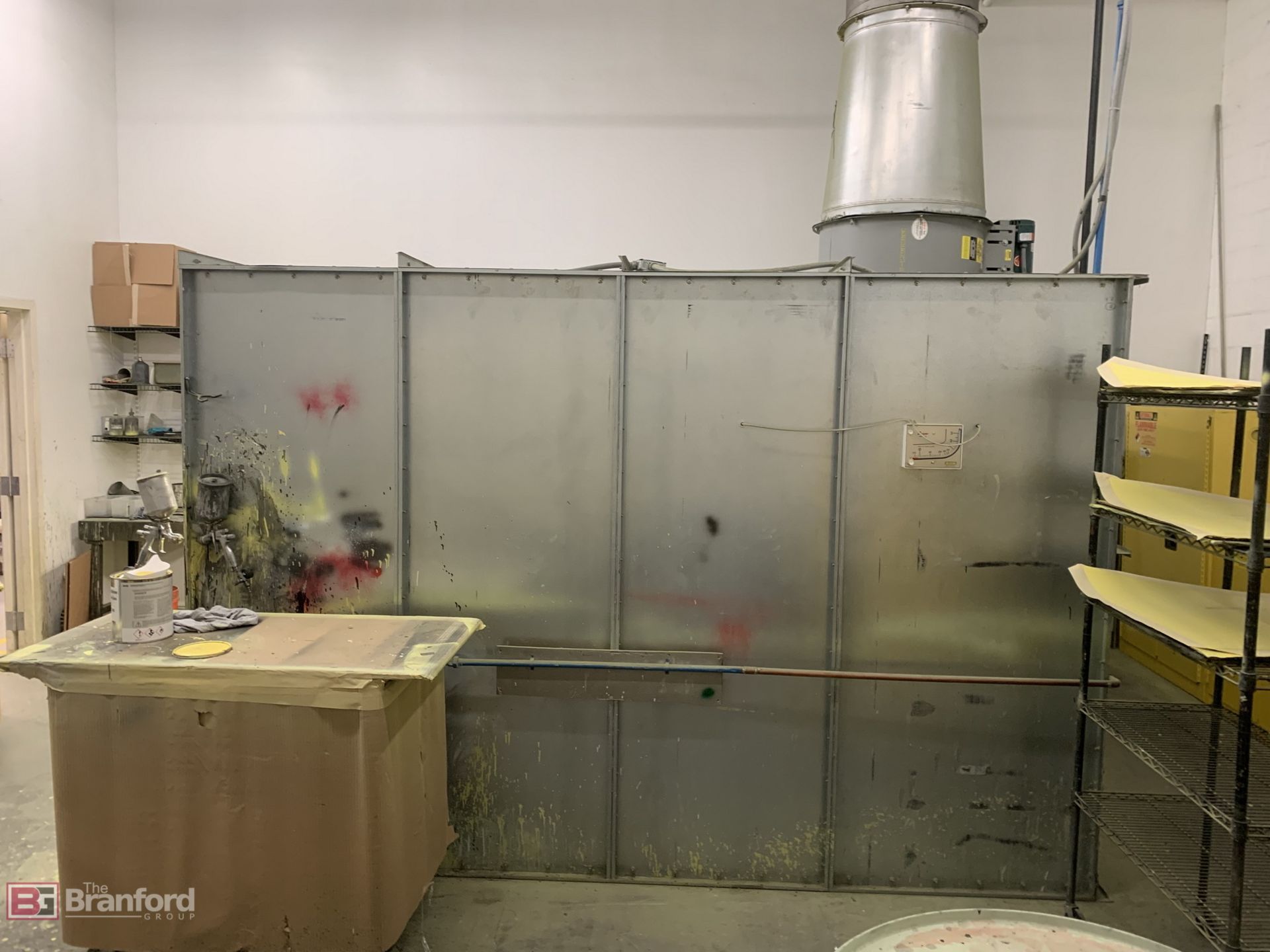 Col-Met Paint Spray Booth 10’ x 10’ x 8‘ - Image 3 of 10