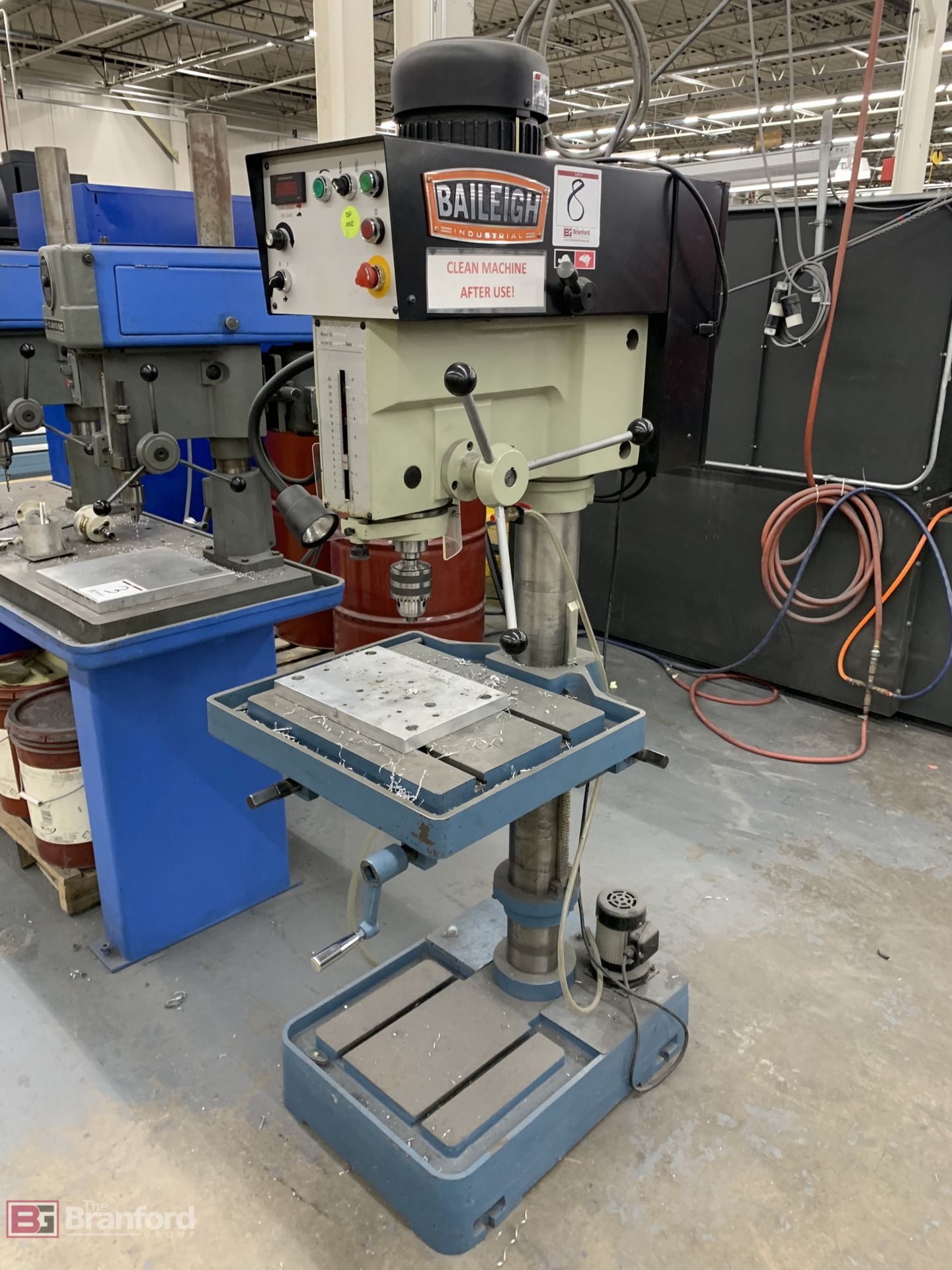 Baileigh Model DP-9206 Vertical Milling Machine