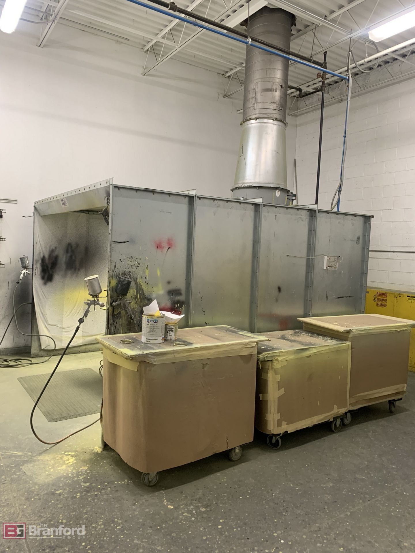 Col-Met Paint Spray Booth 10’ x 10’ x 8‘ - Image 10 of 10